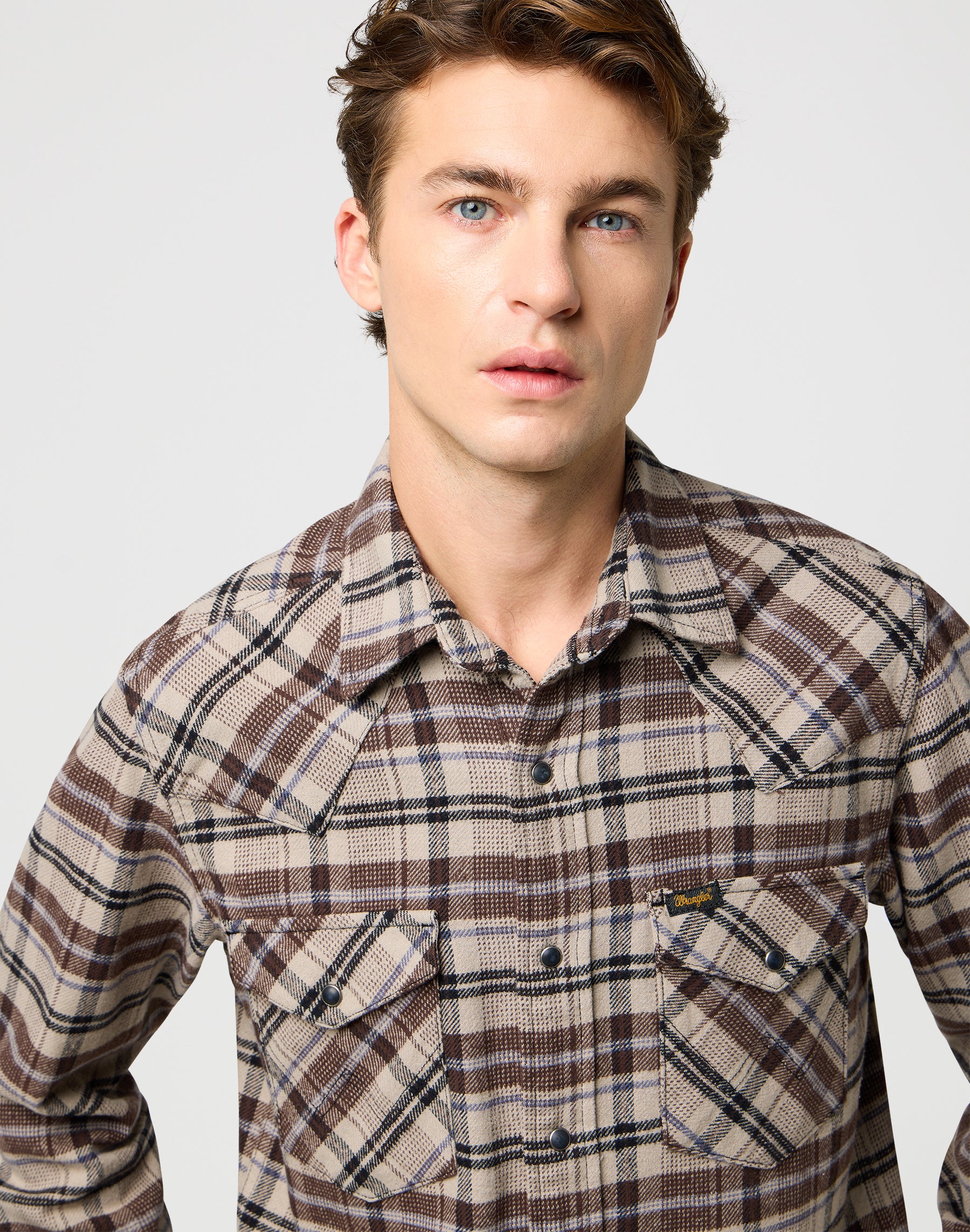 Chemise Western in Rich Black Chemises Wrangler