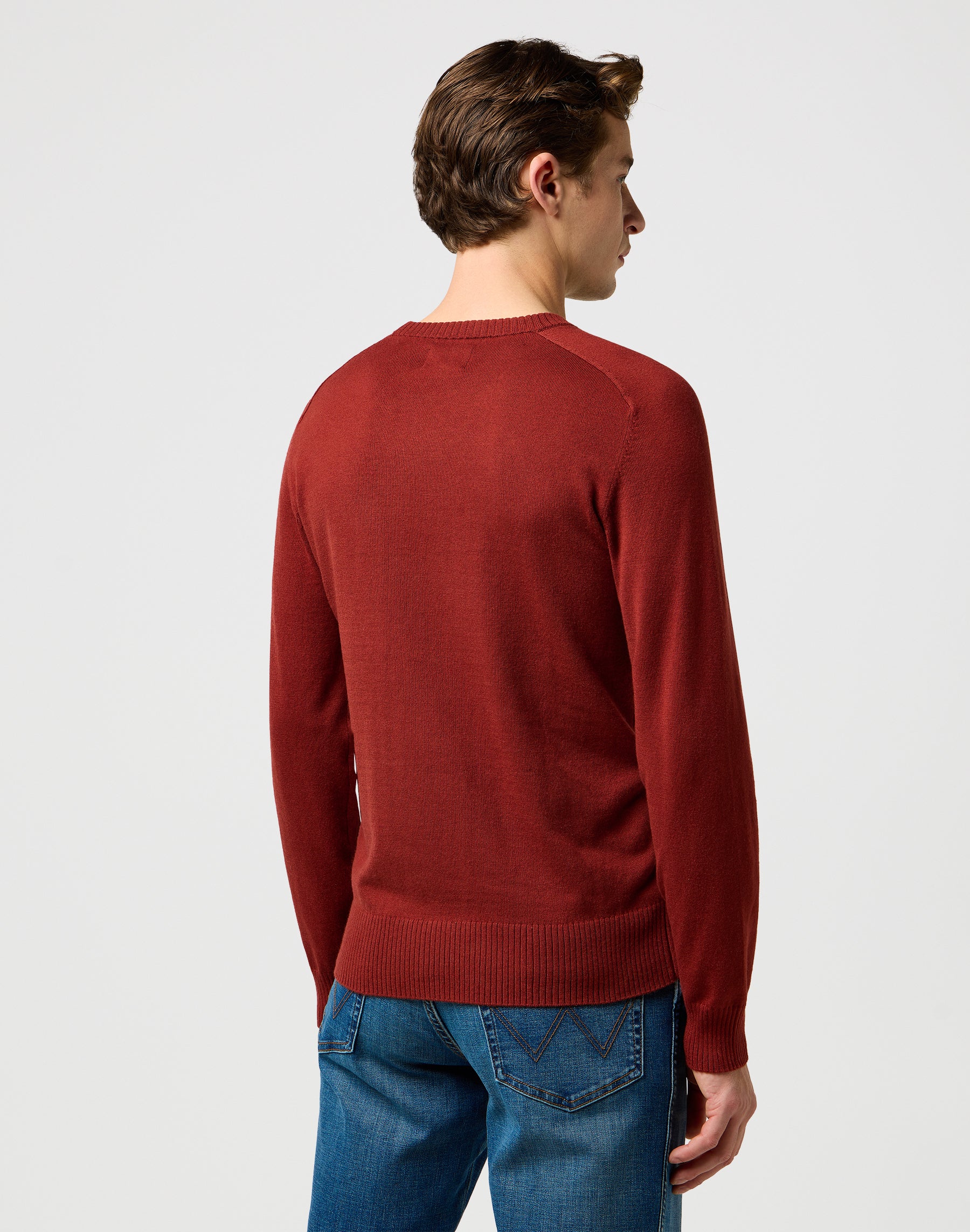 Sweat à col roulé en brique Fired Pull Wrangler