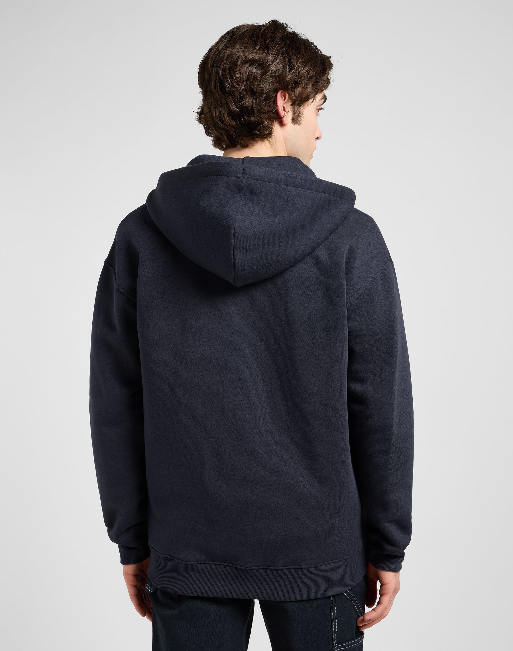 Ww Full Zip Hoodie in Rebel Navy Sweat-shirts Lee