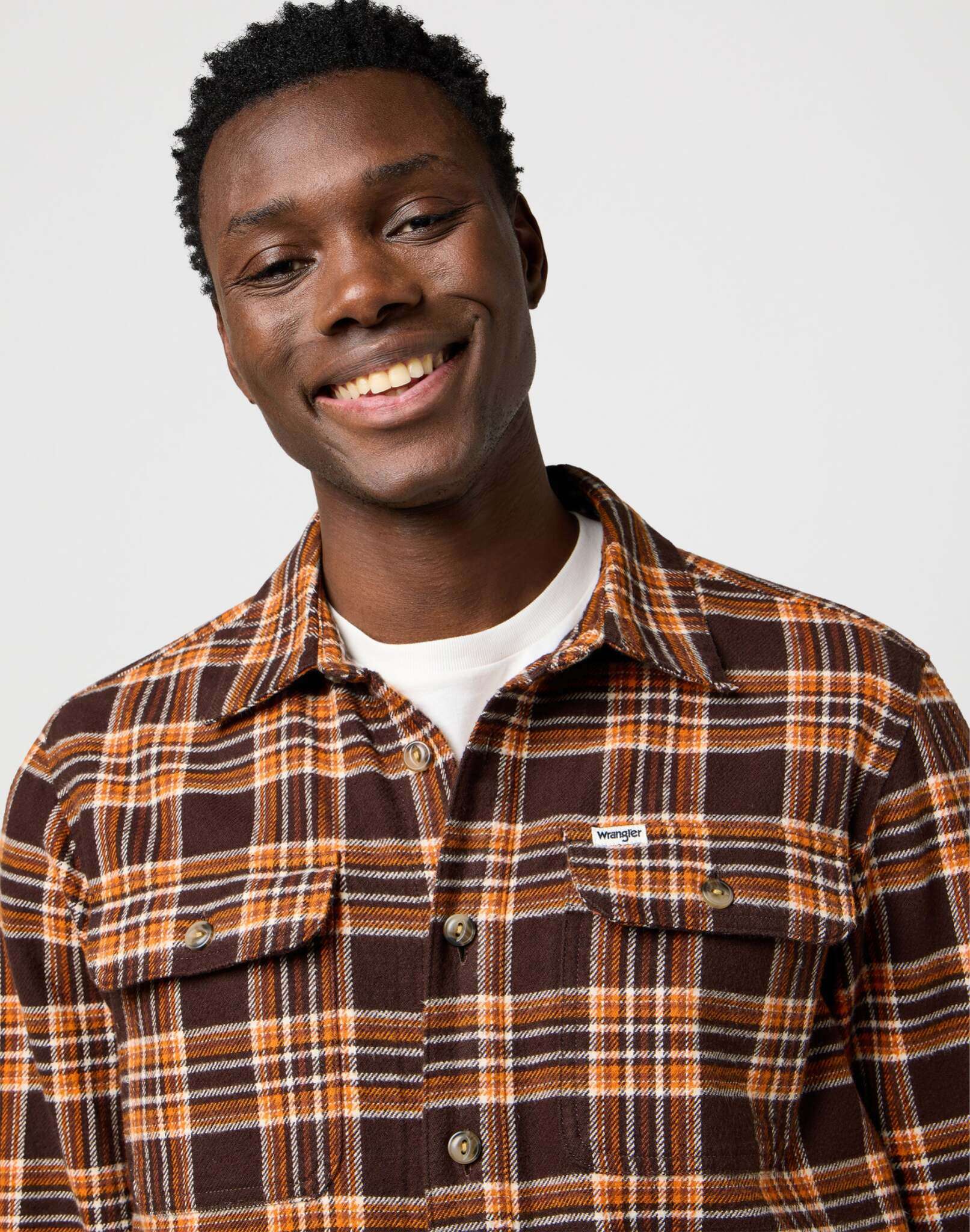 Survêtement in Deep Brown Chemises Wrangler