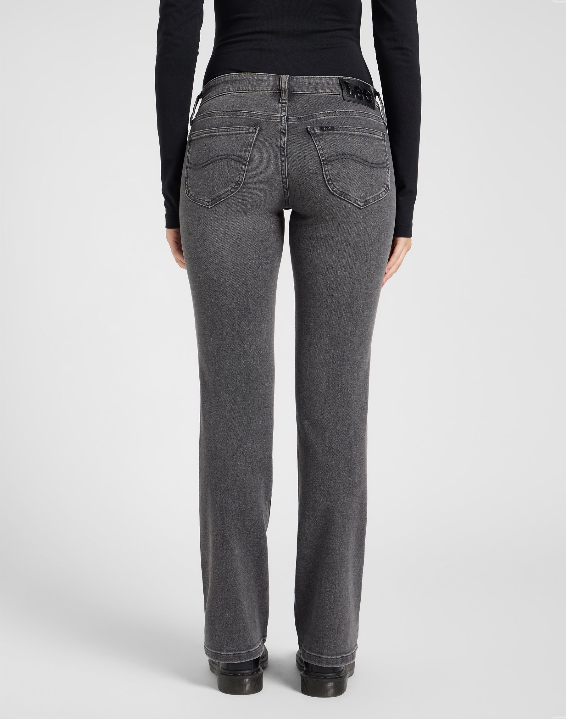 Jessica in Shark Grey Jeans Lee