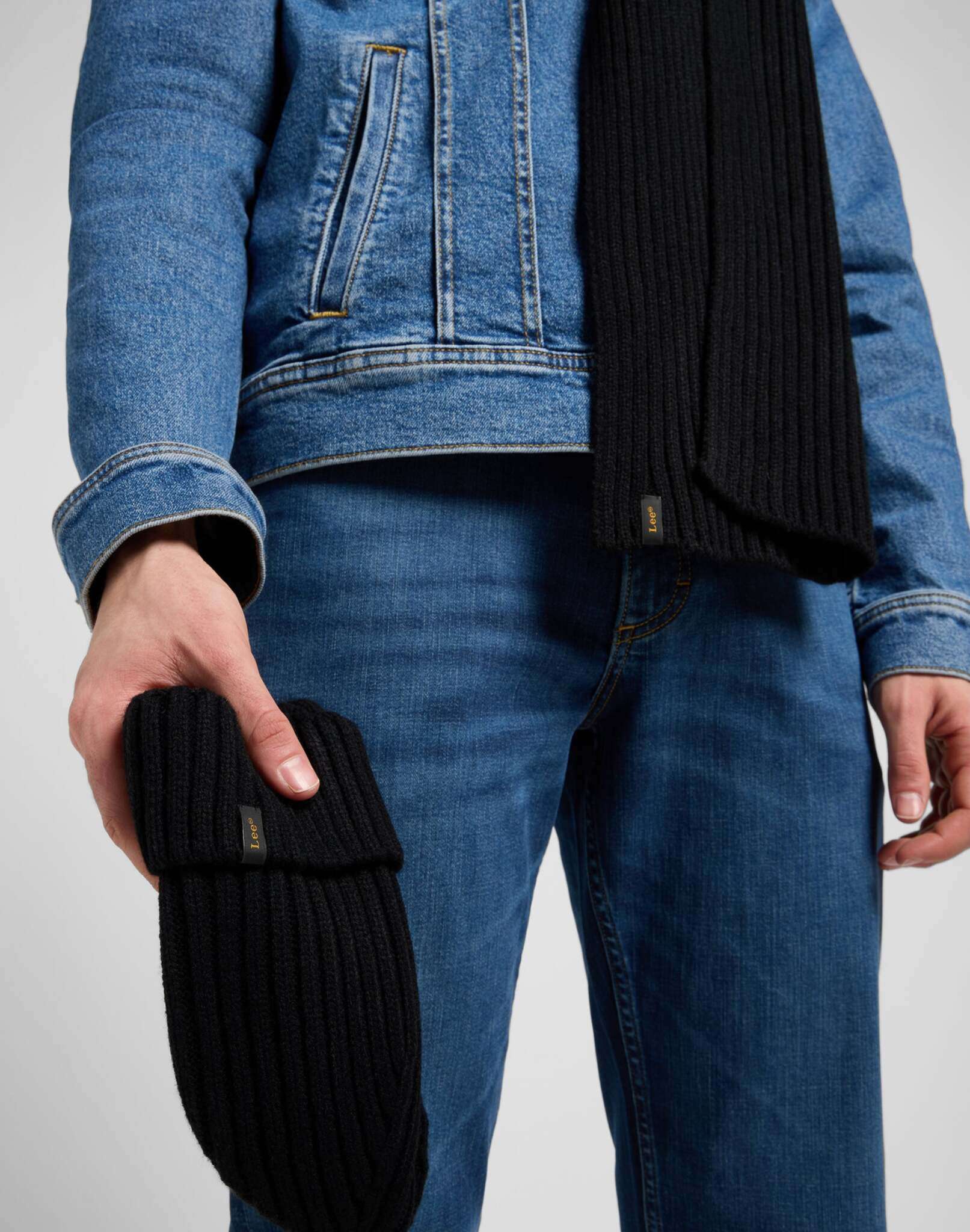 Xmas Pack in Black Echarpes Lee