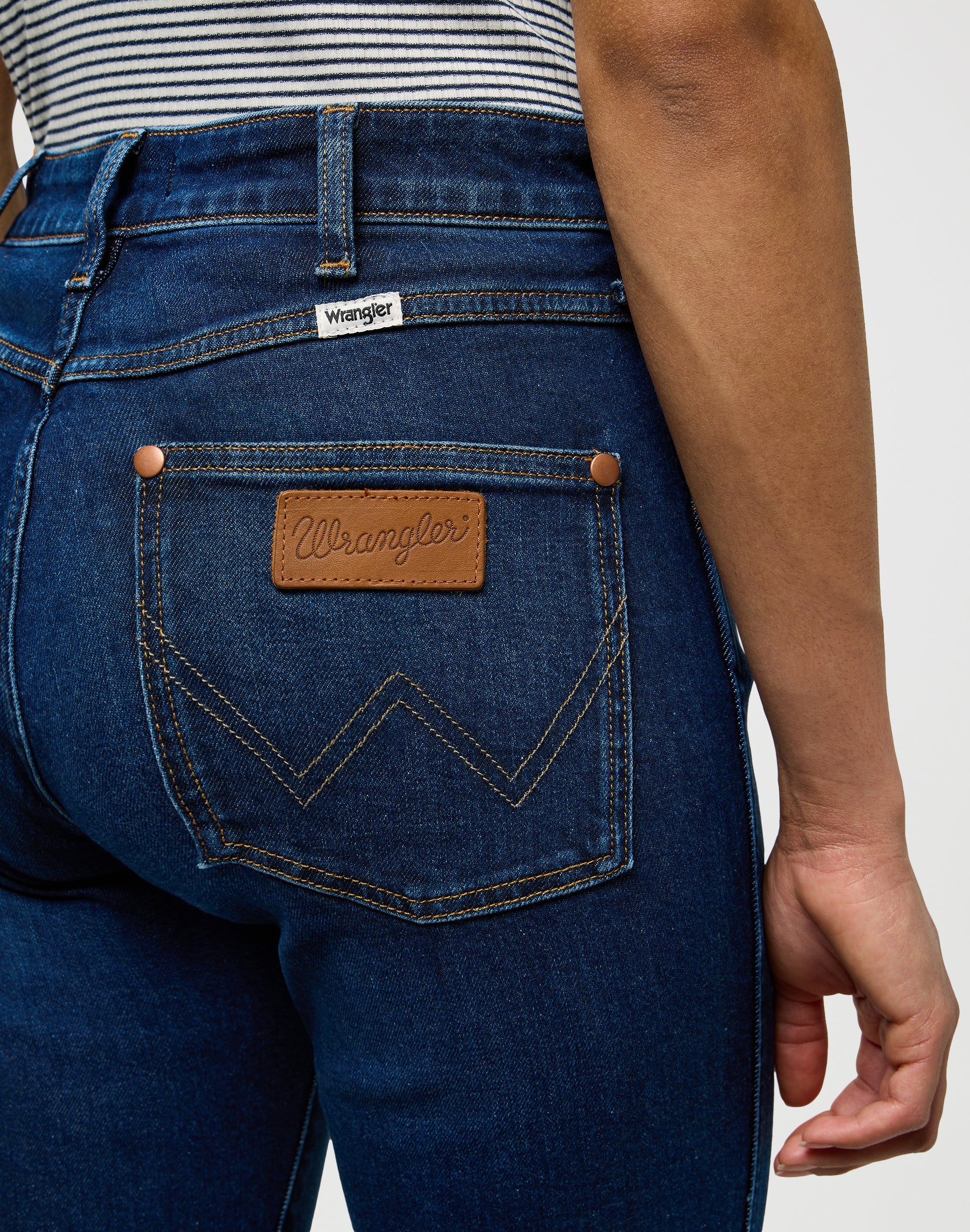 Piper en jeans Posh Parade Wrangler
