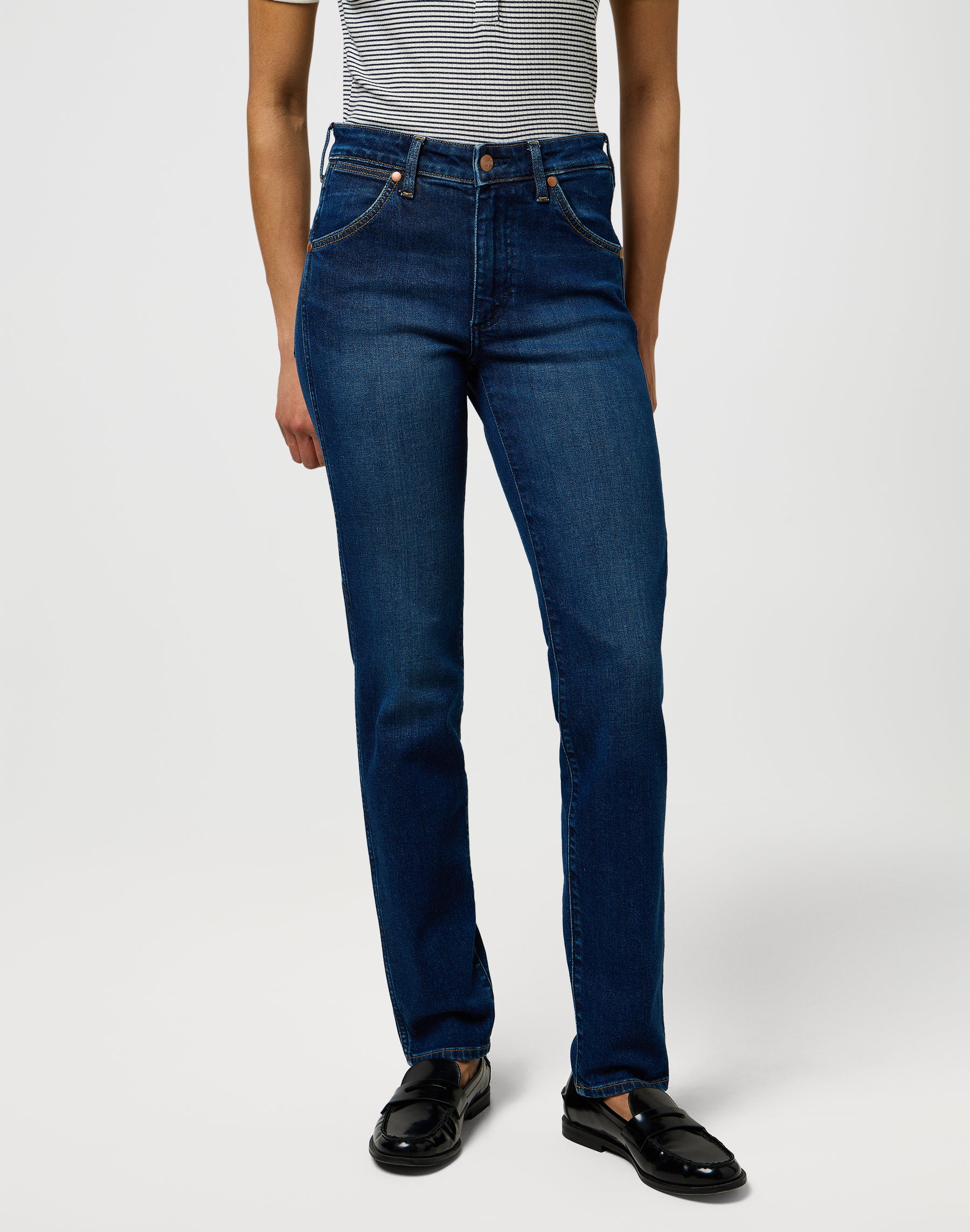 Piper en jeans Posh Parade Wrangler