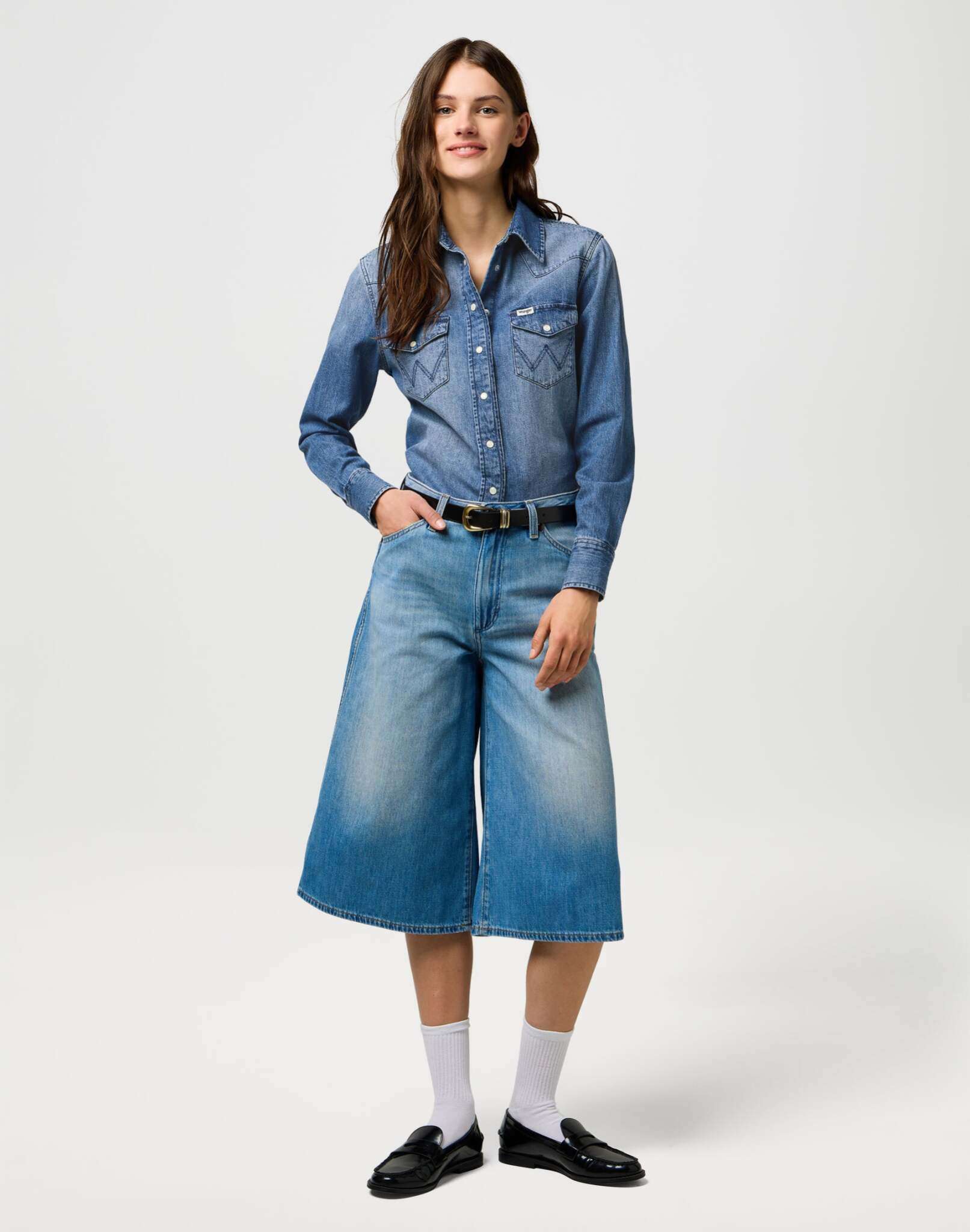 Heritage Shirt in Light Hand Chemises Wrangler