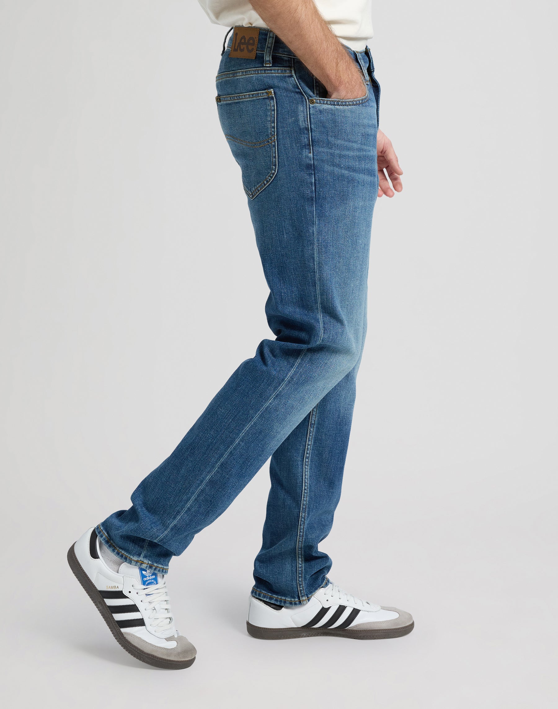 Rider en bleu océan