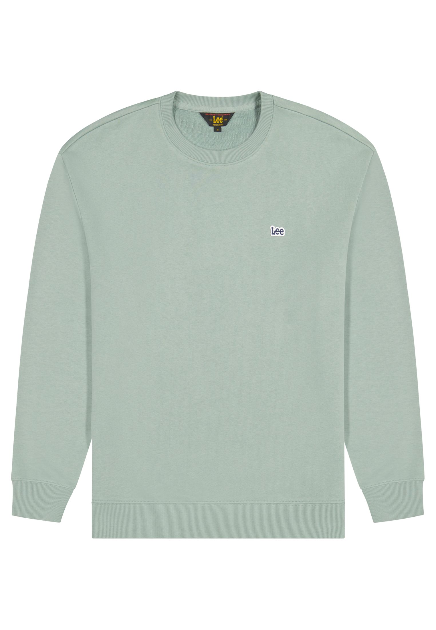Sweat-shirt Patch Crew en Desert Sage Sweatshirts Lee