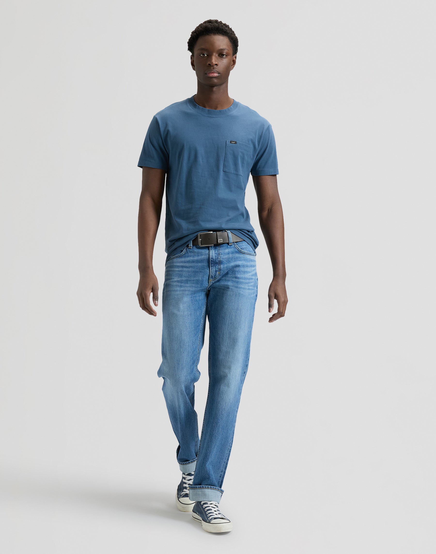 T-shirt Ultimate Pocket en bleu Academy