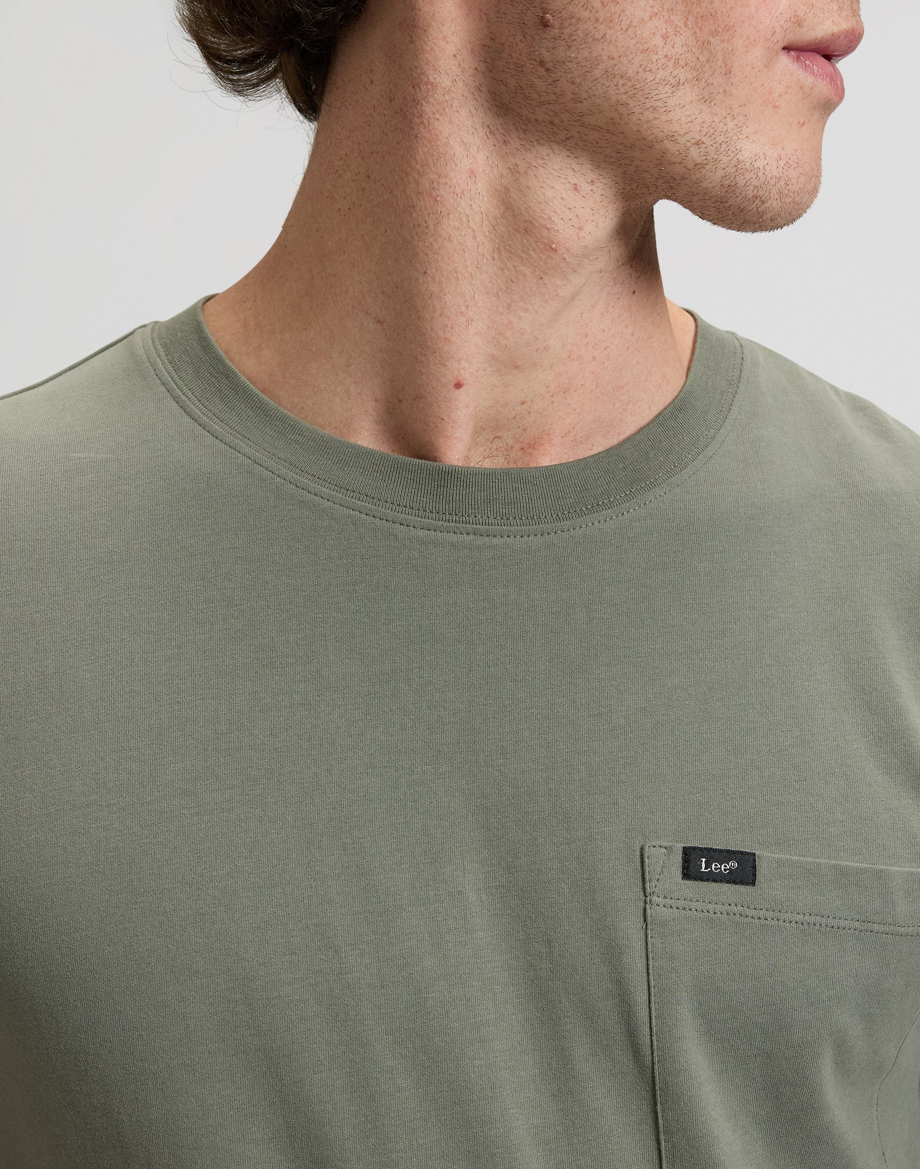 T-shirt Ultimate Pocket en olive lichen