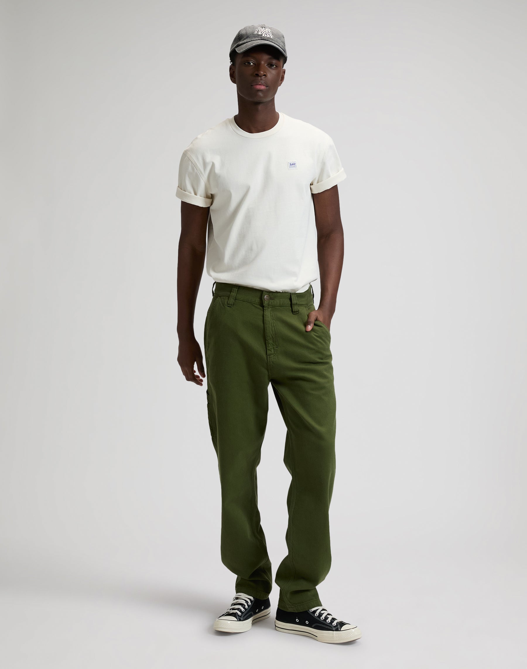 Casquette Day Cap en noir délavé