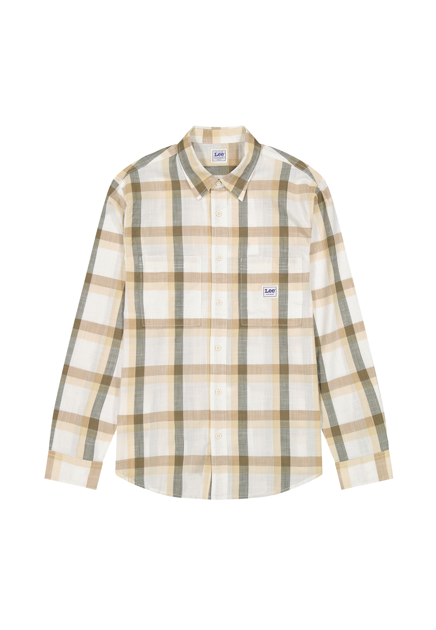 Chemise de travail 2.0 en Oak Moss Plaid