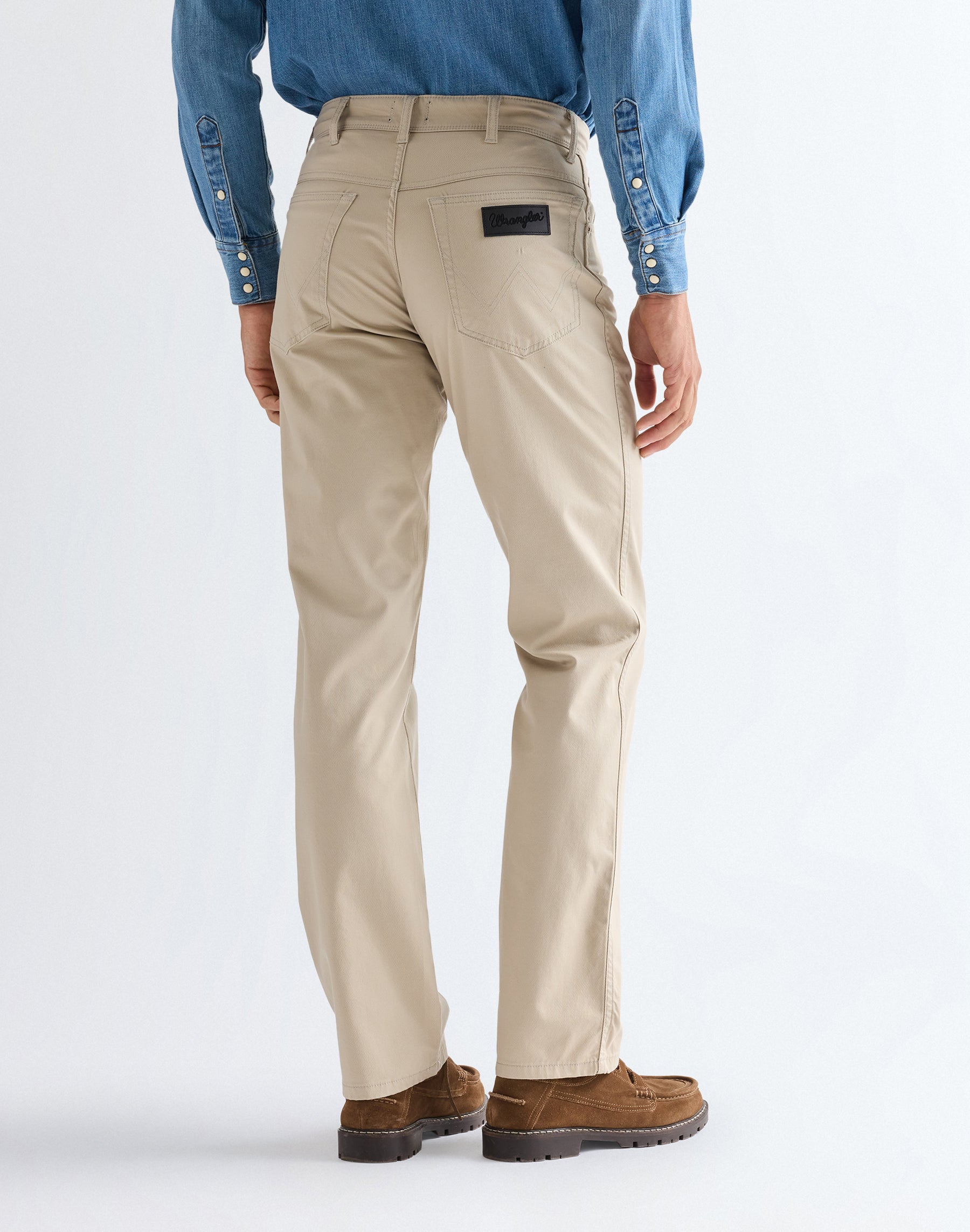 Pantalon Texas en Plaza Taupe Wrangler