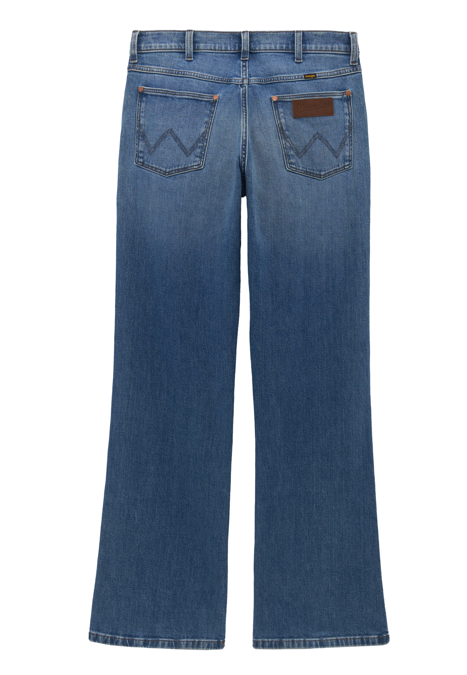 Jeans Loose Boot en bleu marine Wrangler