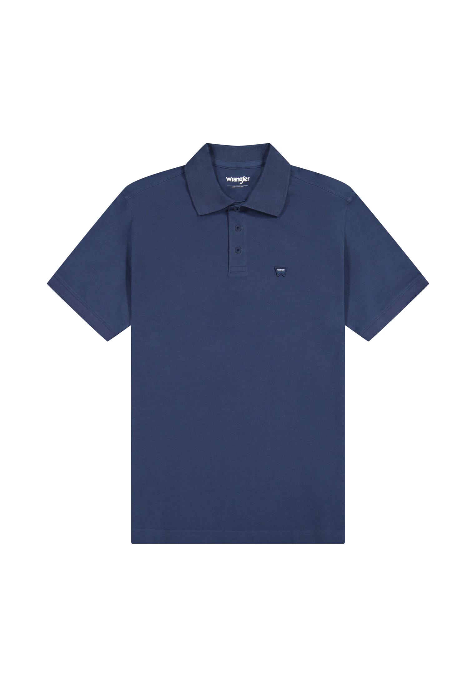 Polo en bleu marine T-shirts Wrangler