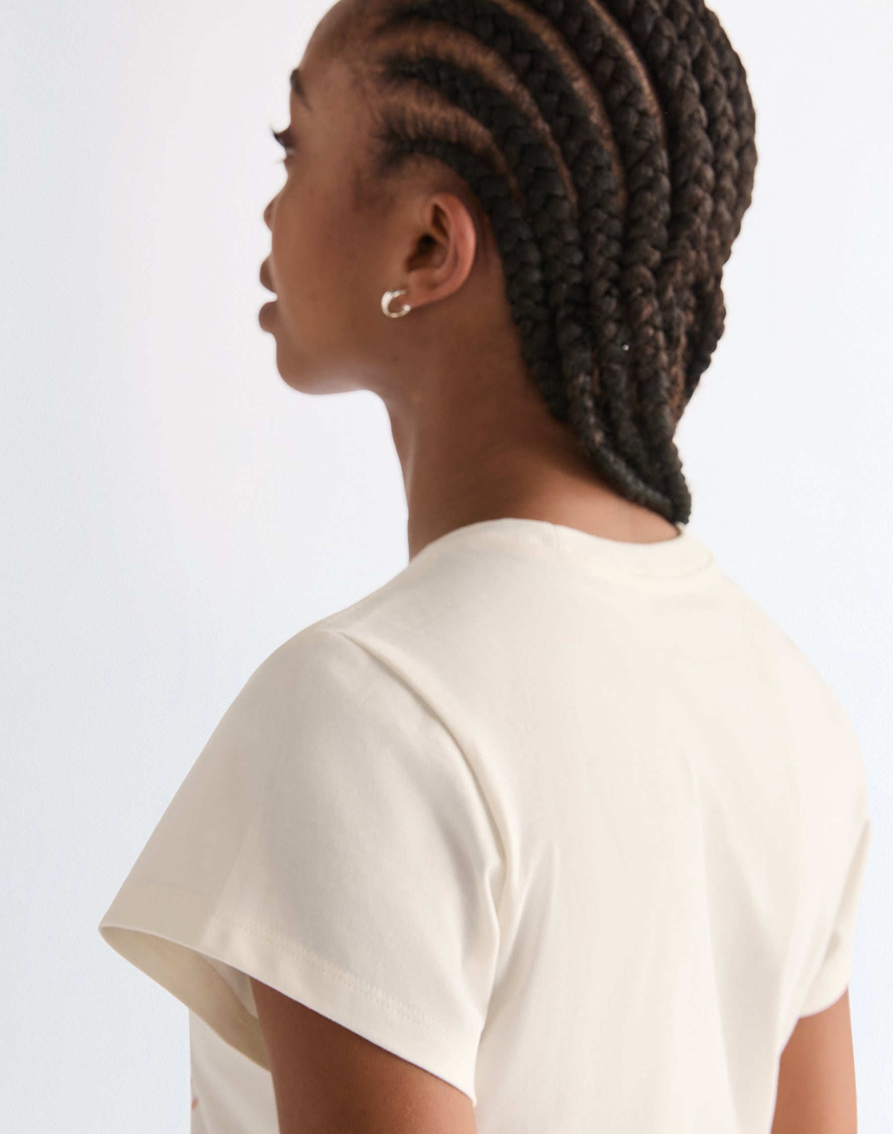 T-shirt rétréci blanc délavé T-shirts Wrangler