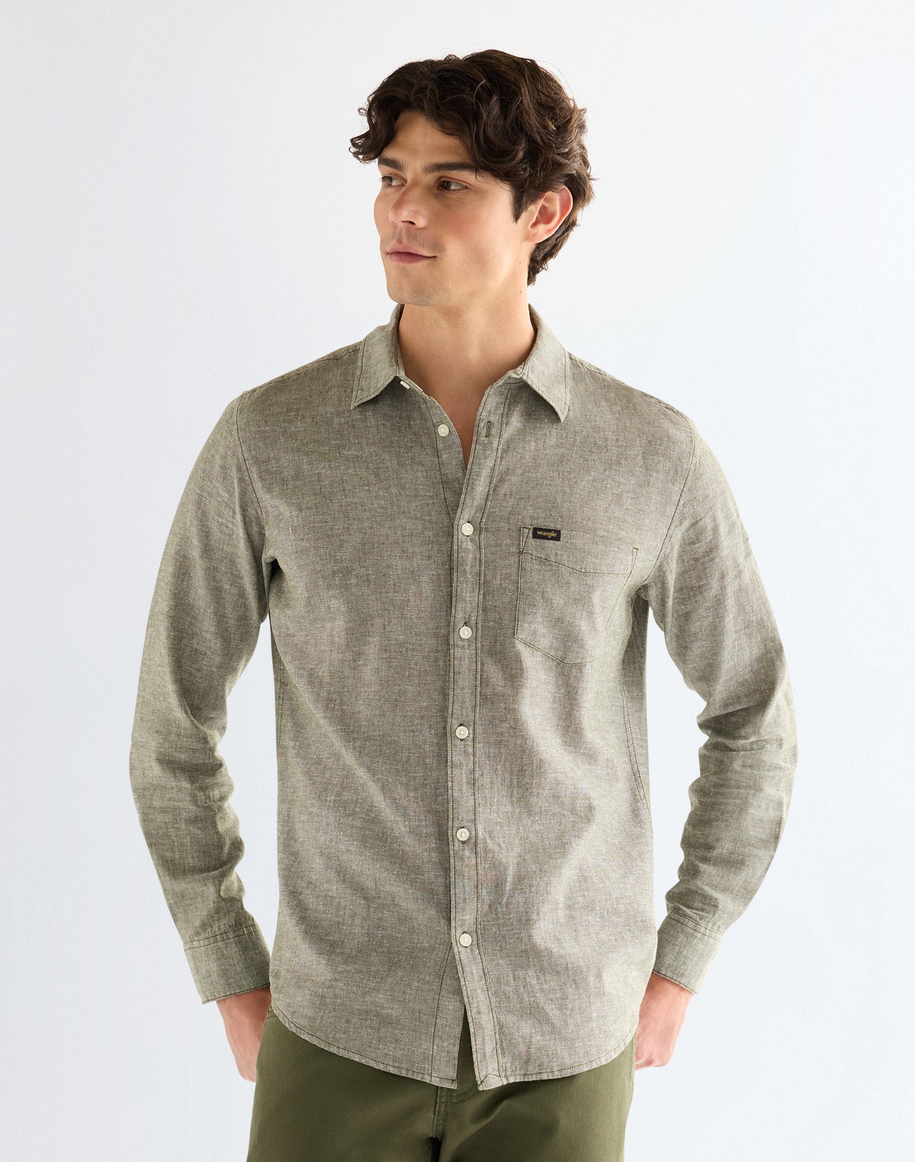 1 chemise à poche dans Deep Depths Chemises Wrangler