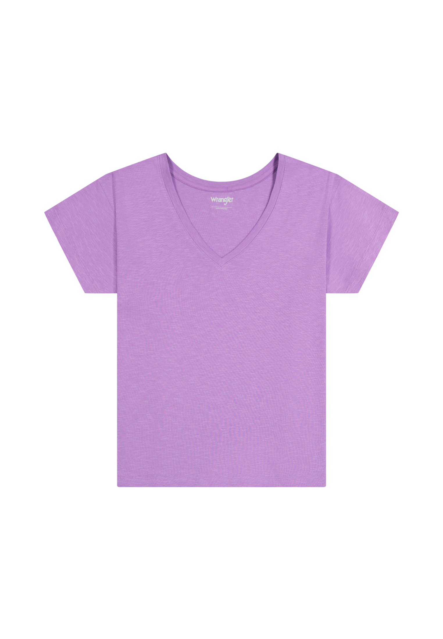 T-shirt Easy V Neck à col en V, couleur Bellflower T-shirts Wrangler