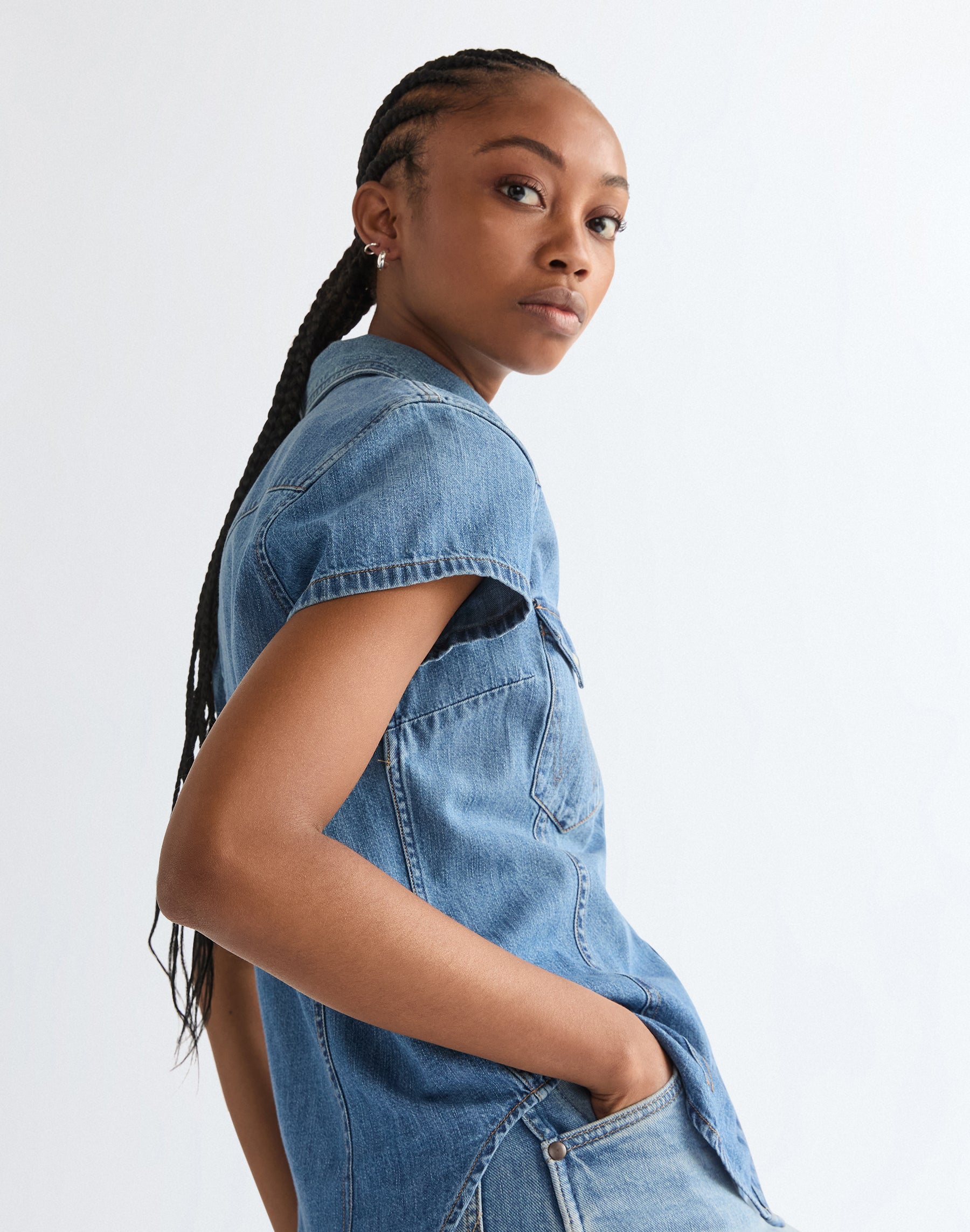 Chemise Western stylisée Western manches courtes Hazy Horizon Chemises Wrangler