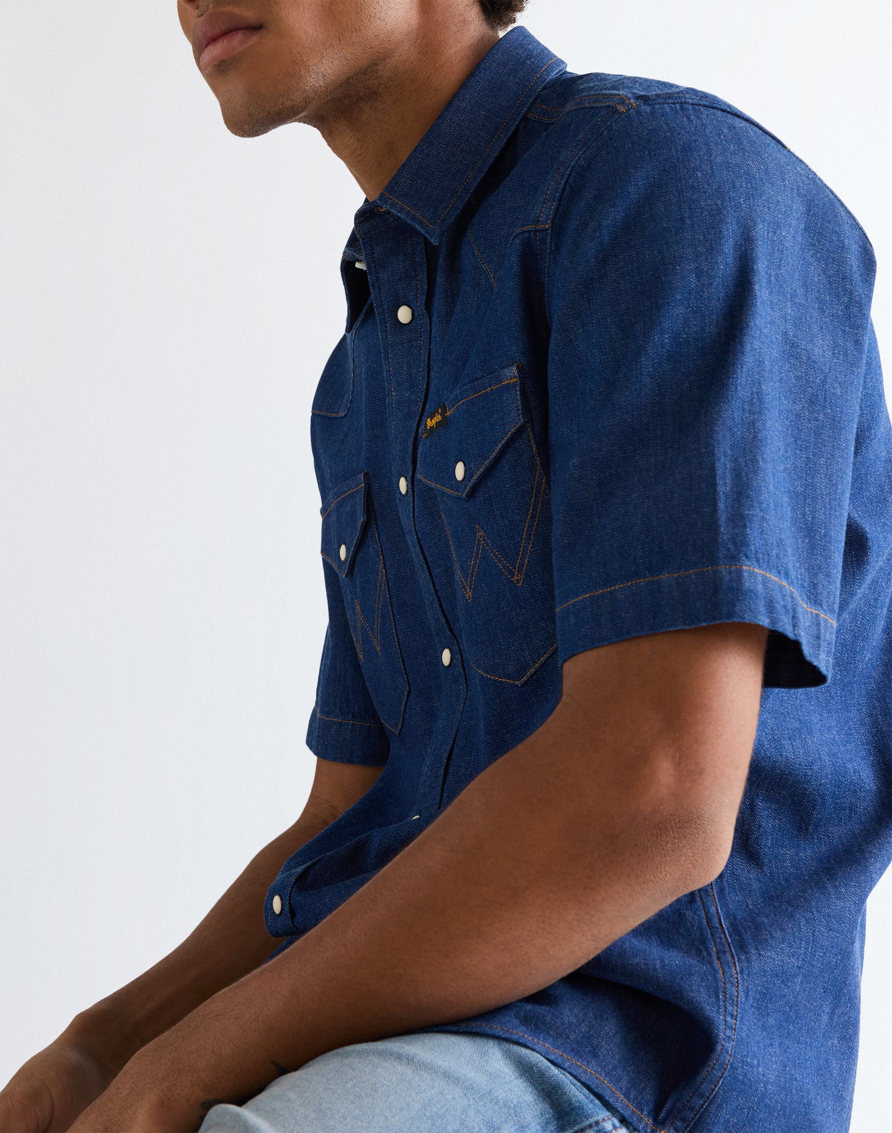 Western à manches courtes Caroline Creek Chemises Wrangler