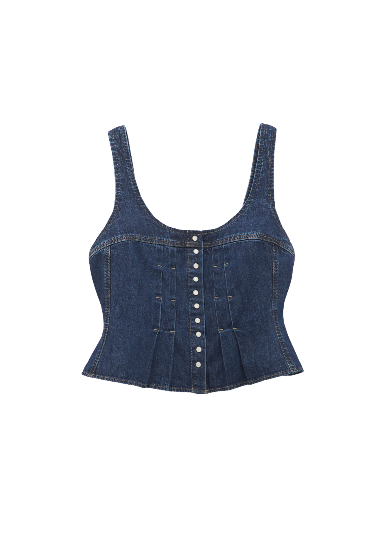 Haut corset plissé Lone Rider