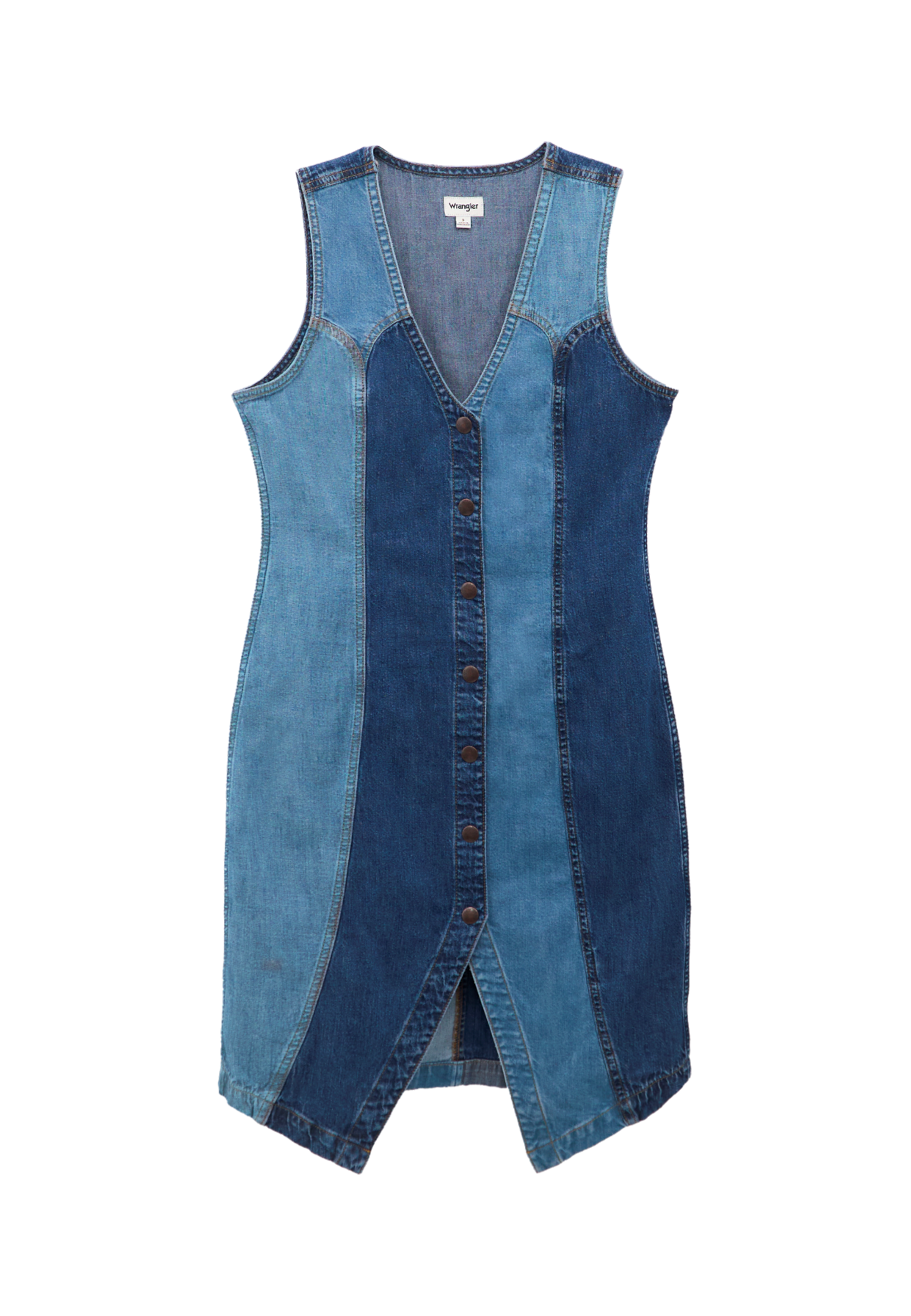 Robe gilet en patchwork Robes Wrangler