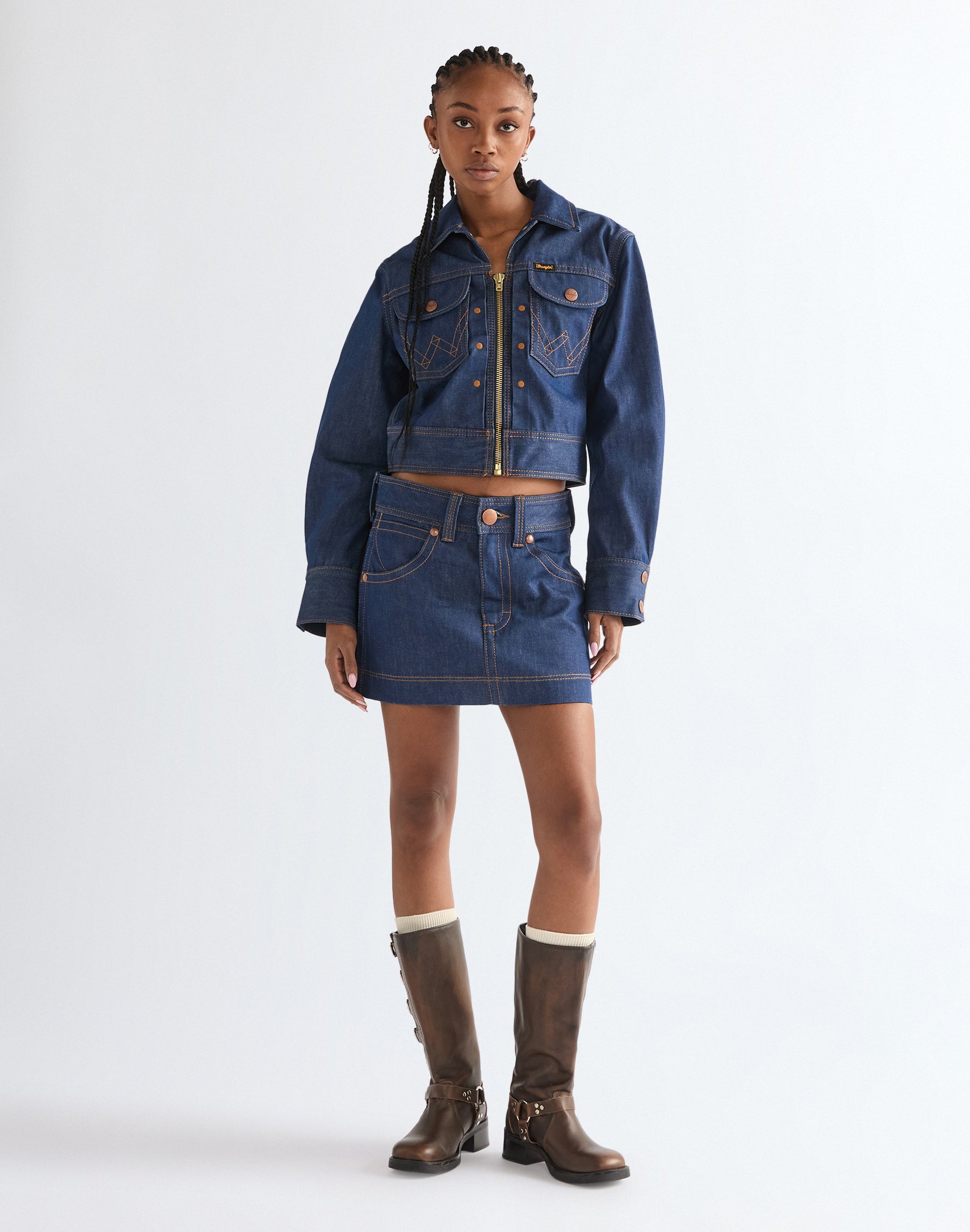 Jupe Super Wrangler en Raw Jupes Wrangler