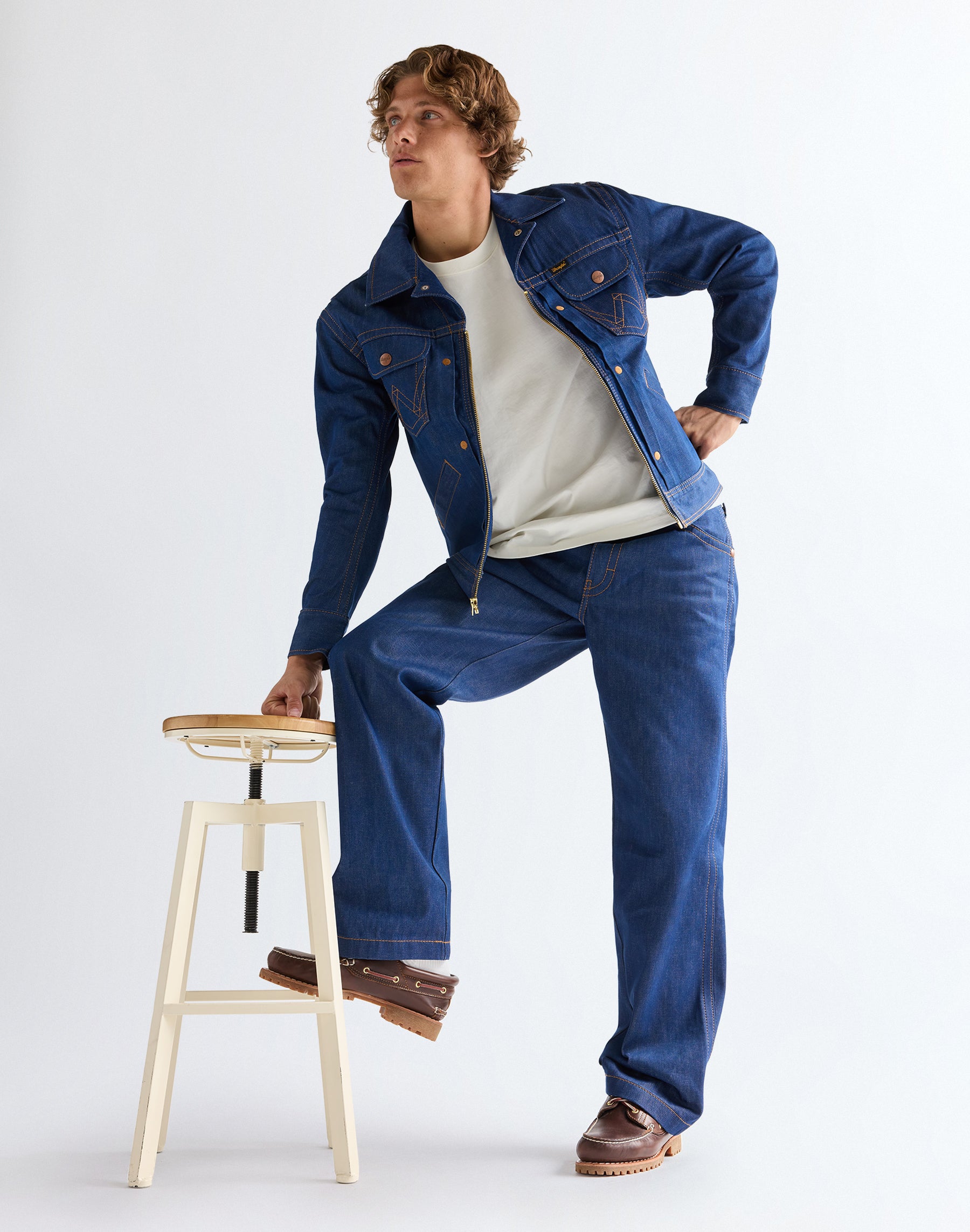 Super Wrangler Jeans en Raw Jeans Wrangler