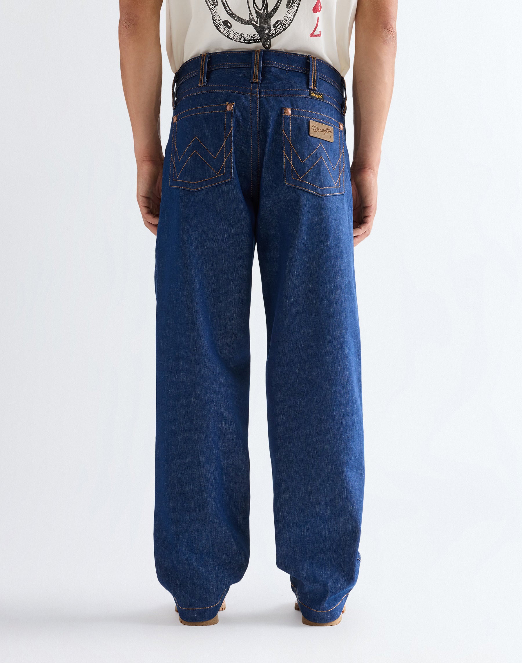 Jeans Super Wrangler en Raw