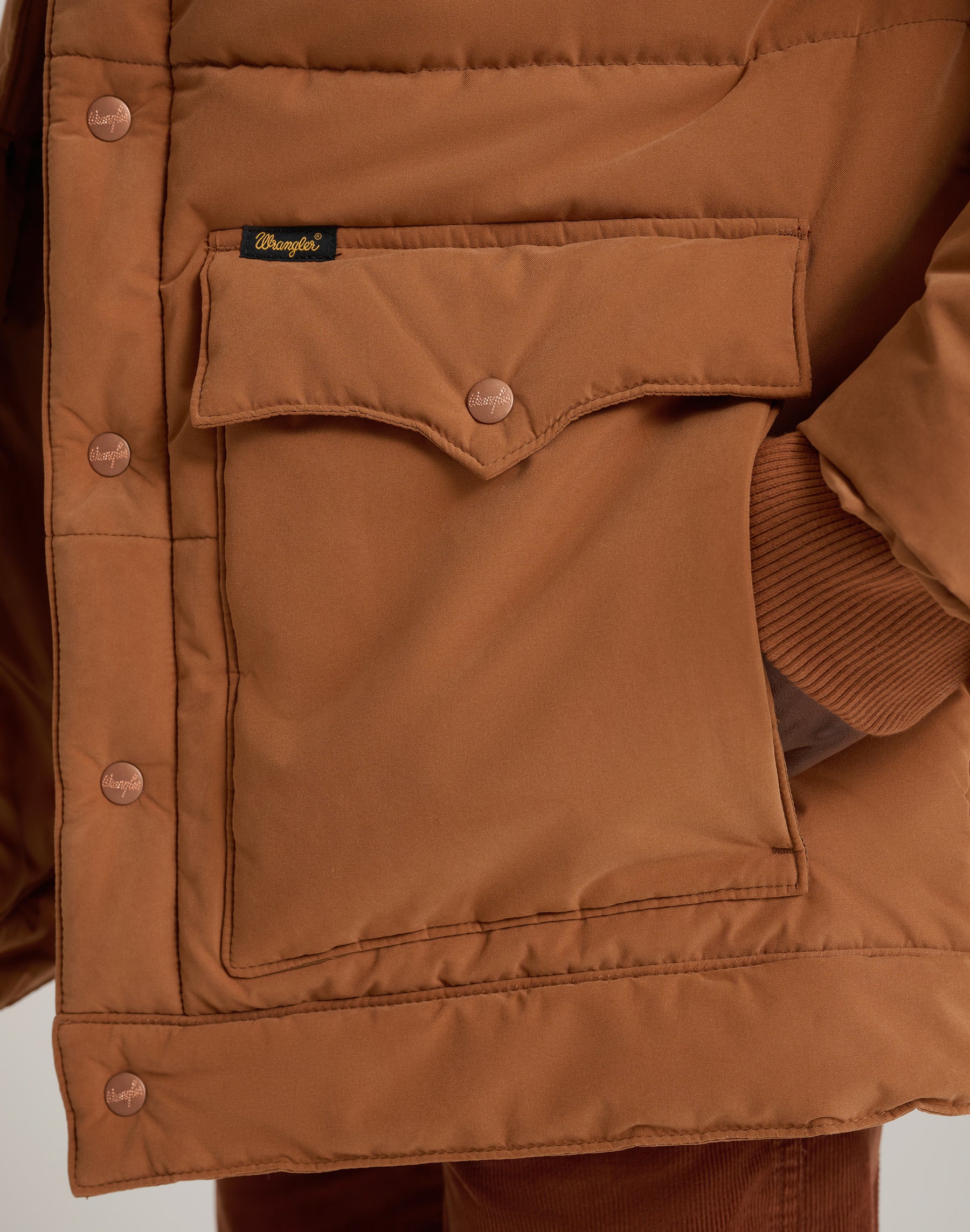Hopper Jacket dans Arganoil Vestes Wrangler