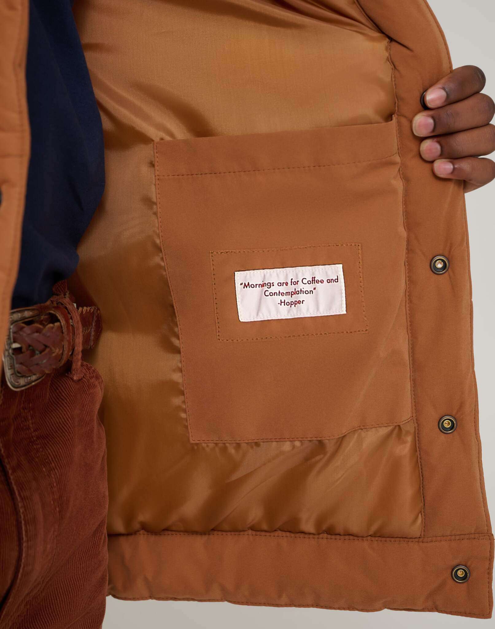 Hopper Jacket dans Arganoil Vestes Wrangler