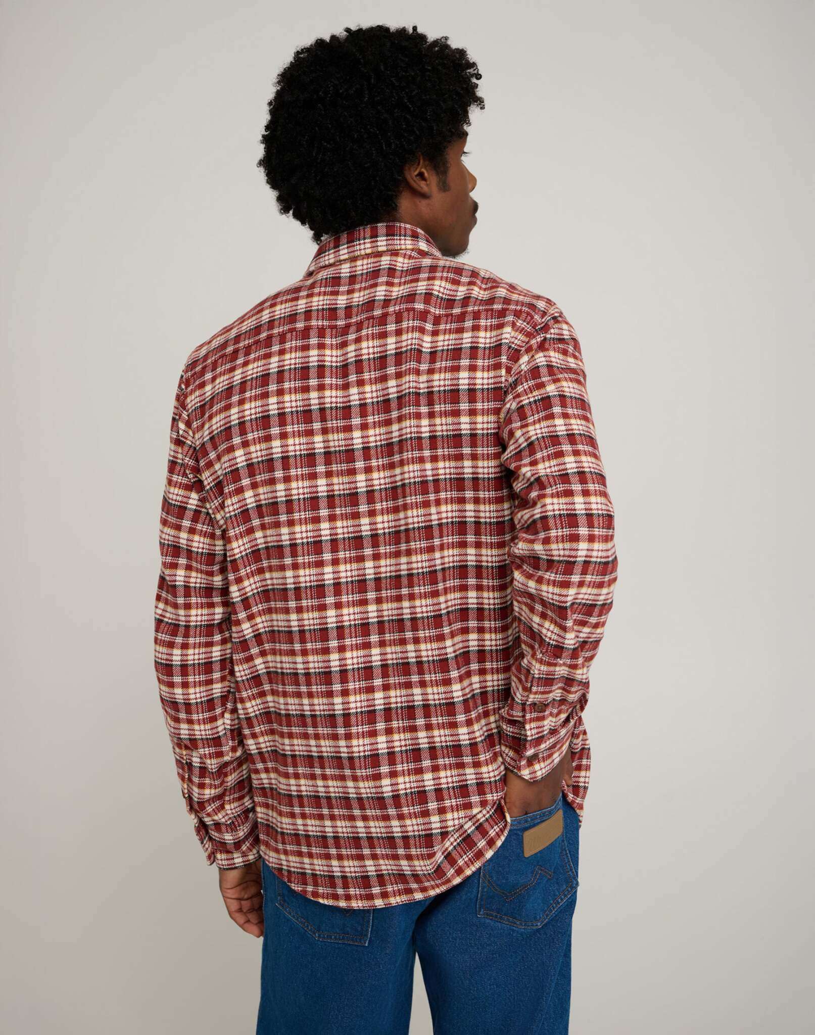 Will Shirt in Fired Brick Chemises Wrangler