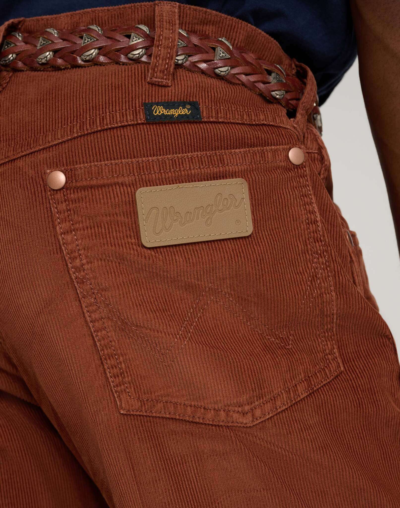 13Mwz en Marron Pantalon Wrangler
