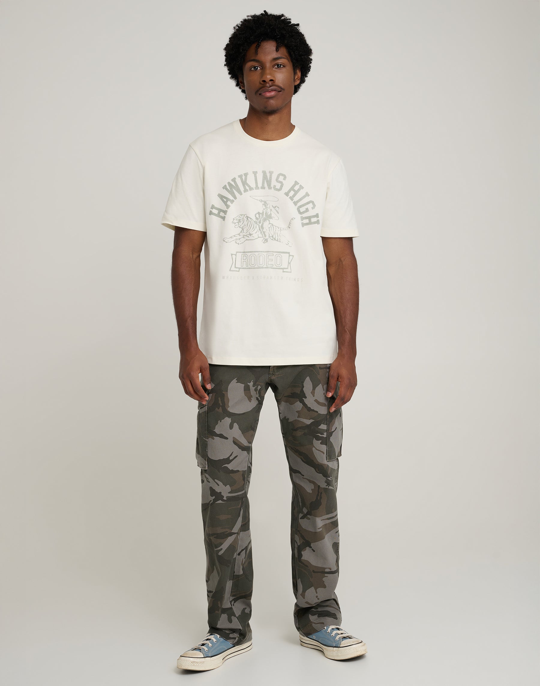 Tee Hawkins High en guimauve T-shirts Wrangler