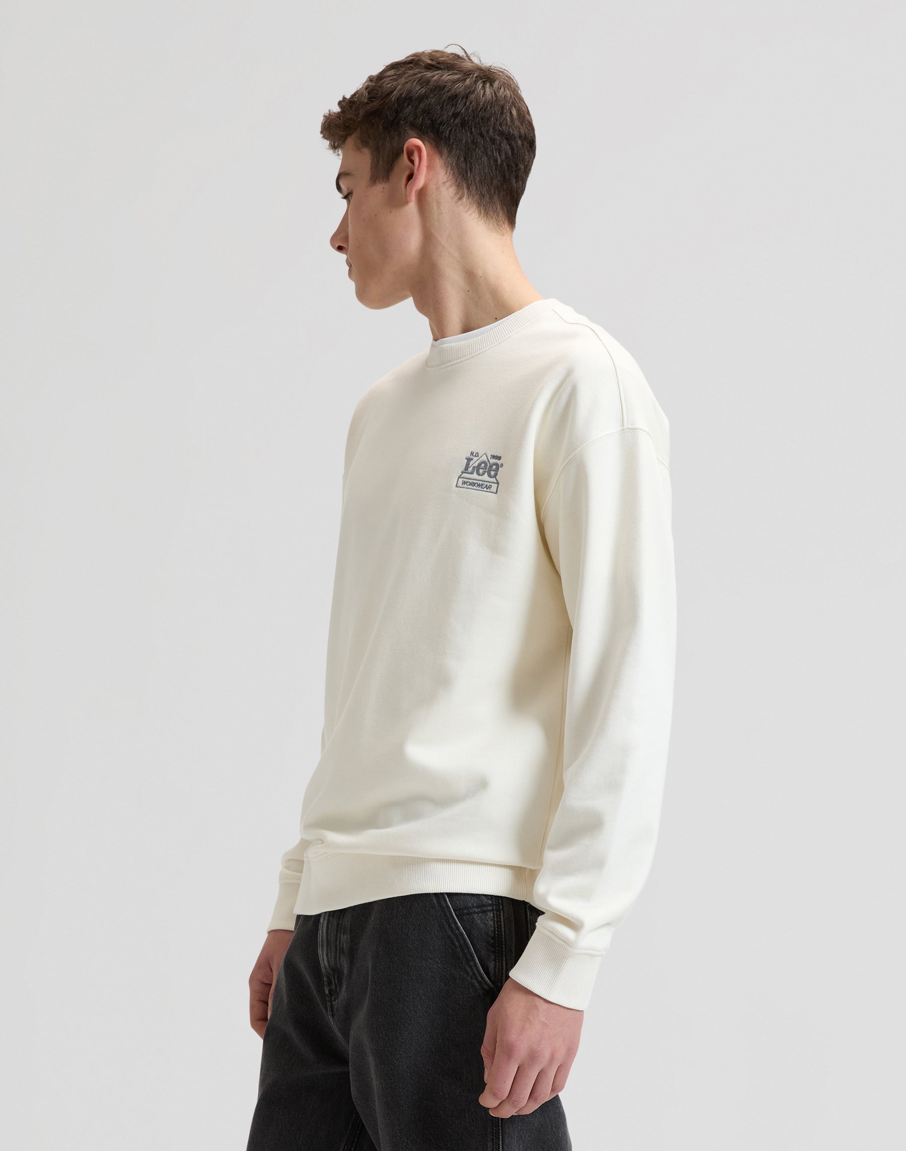 Workwear Ess Crew en Natural