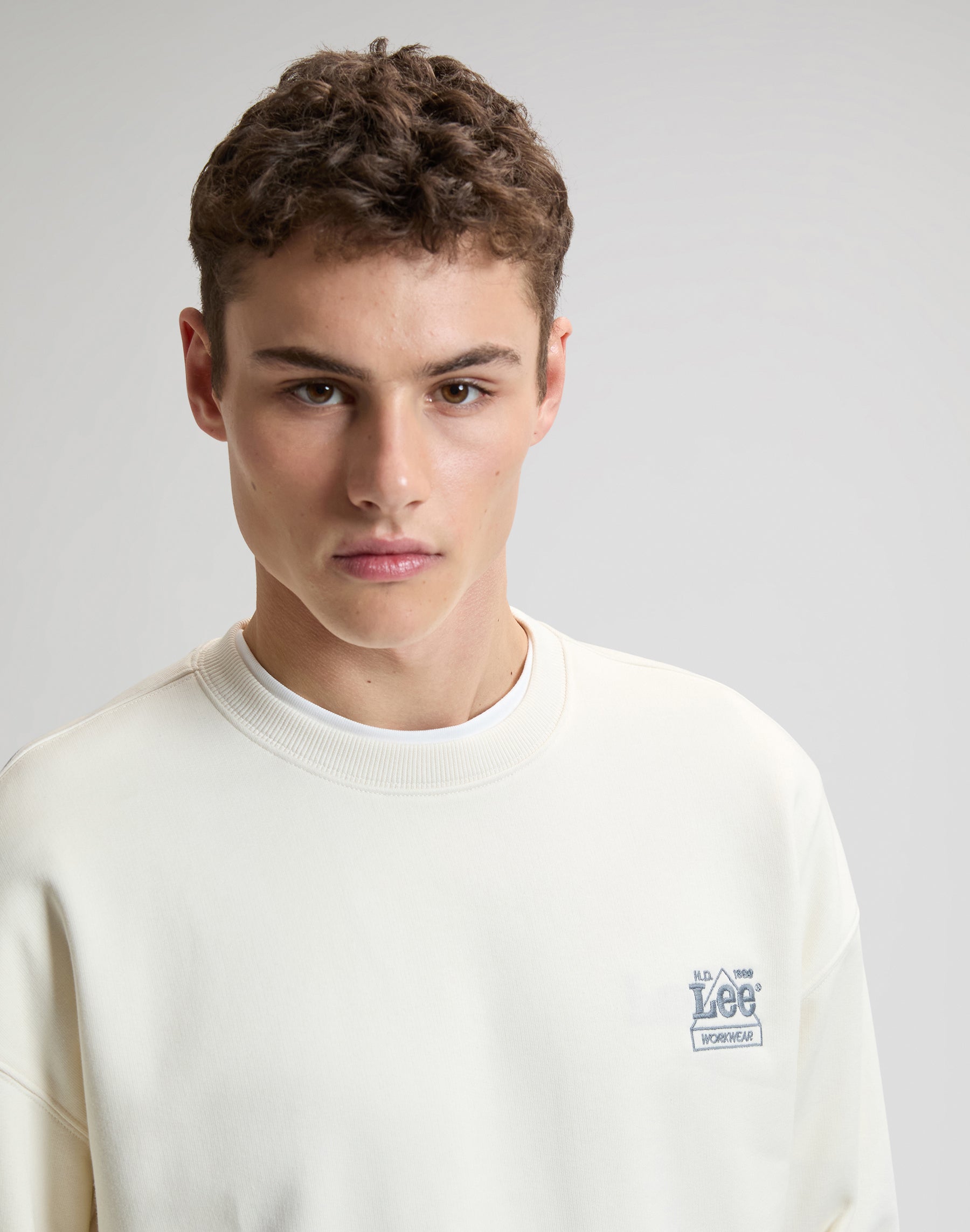 Workwear Ess Crew en Natural