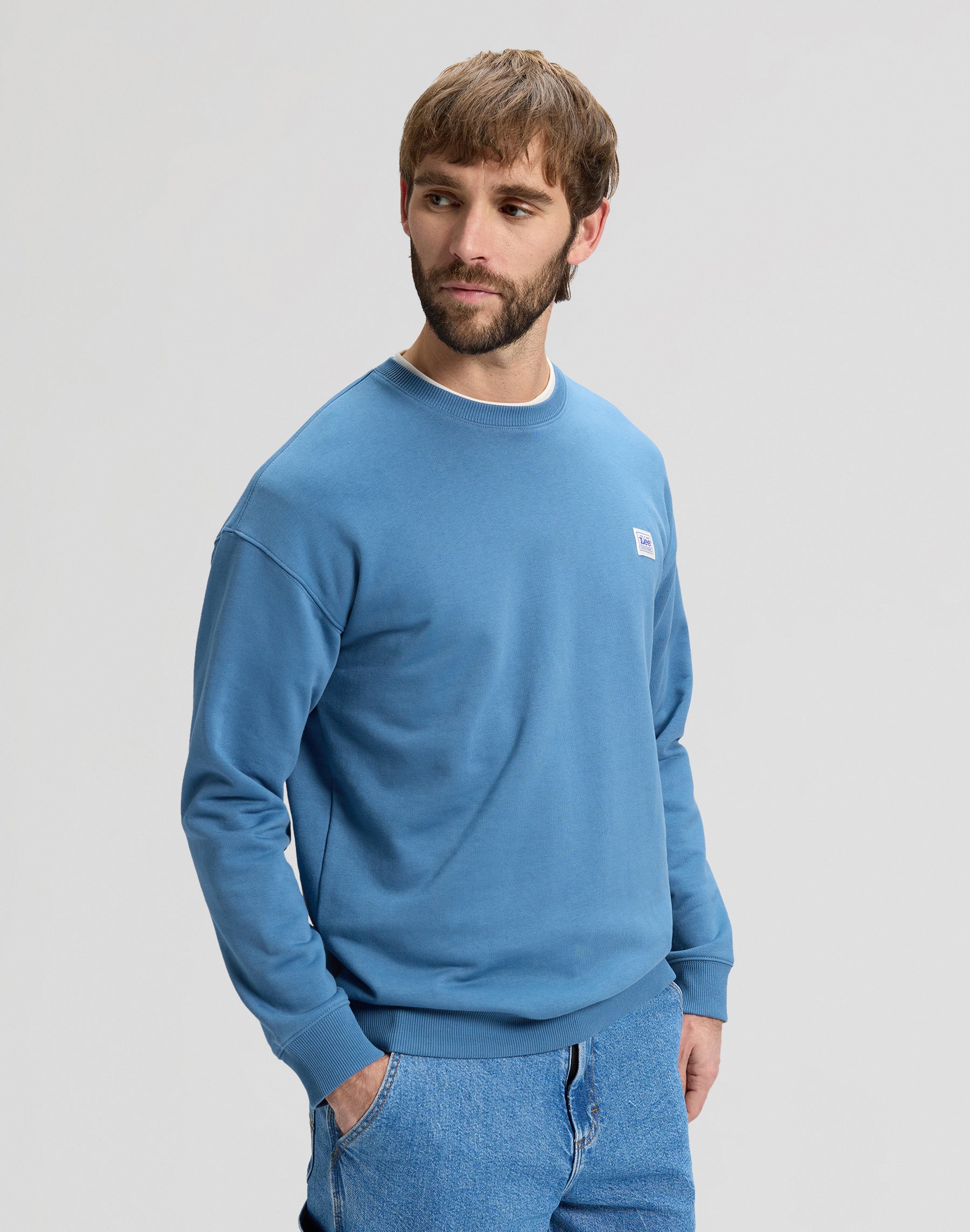 Sweat-shirt Workwear bleu travail