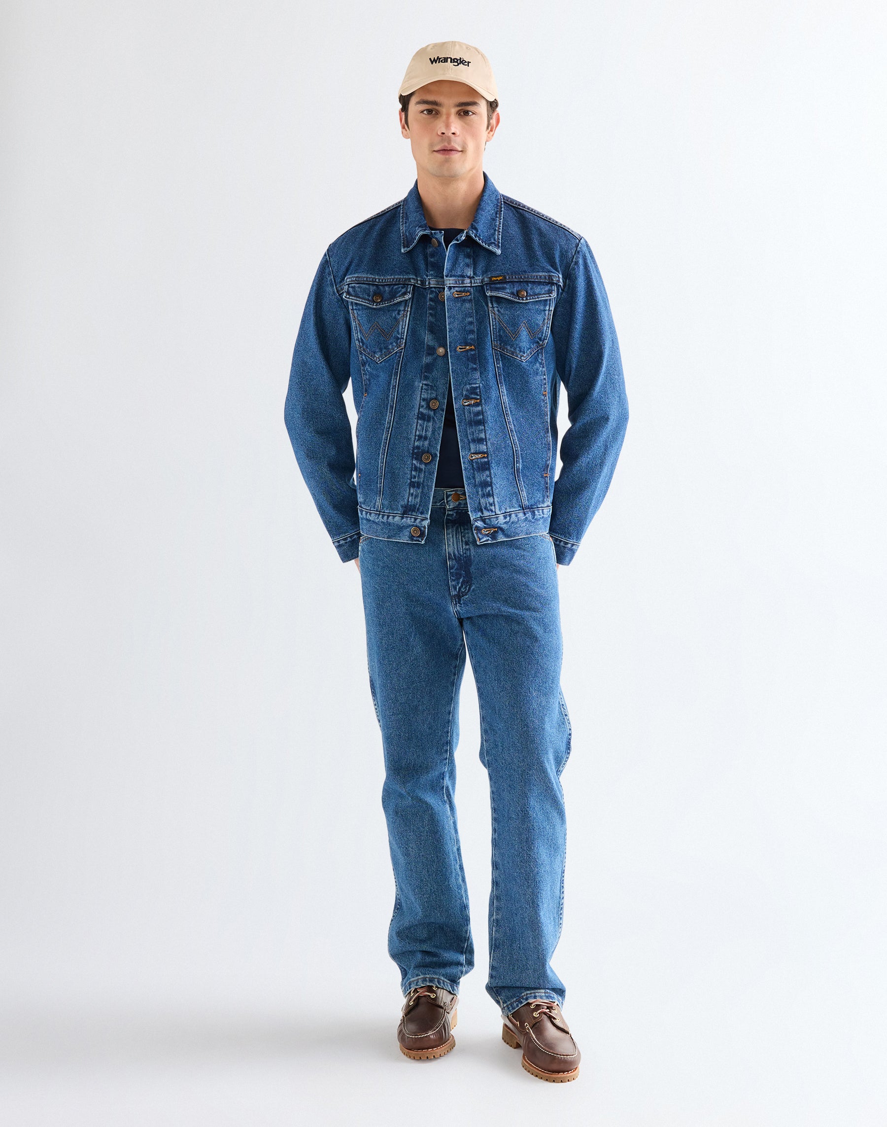 Casquette à logo écru