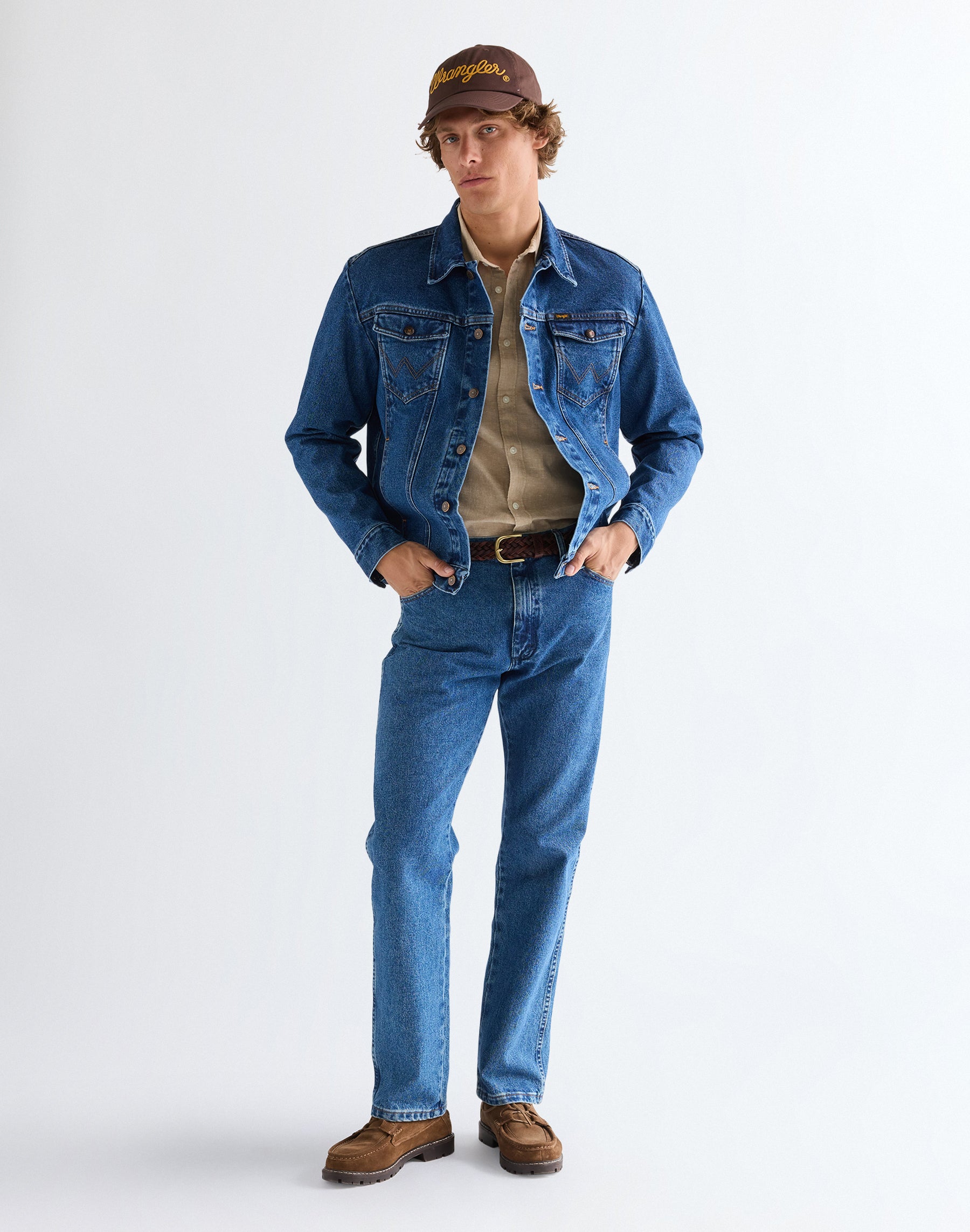 Casquette Rope Logo en Bracken Caps Wrangler