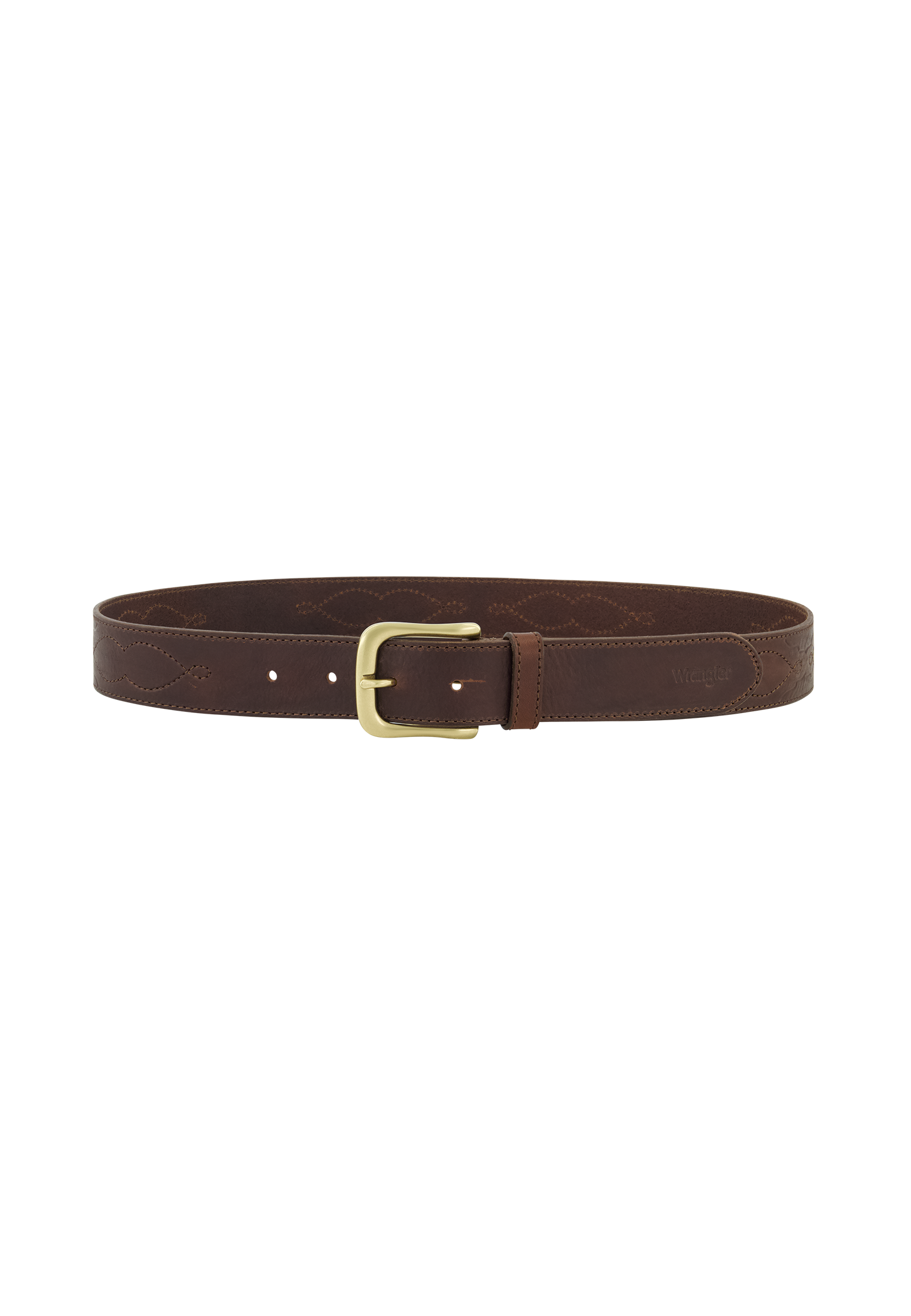 Ceinture Western en marron foncé