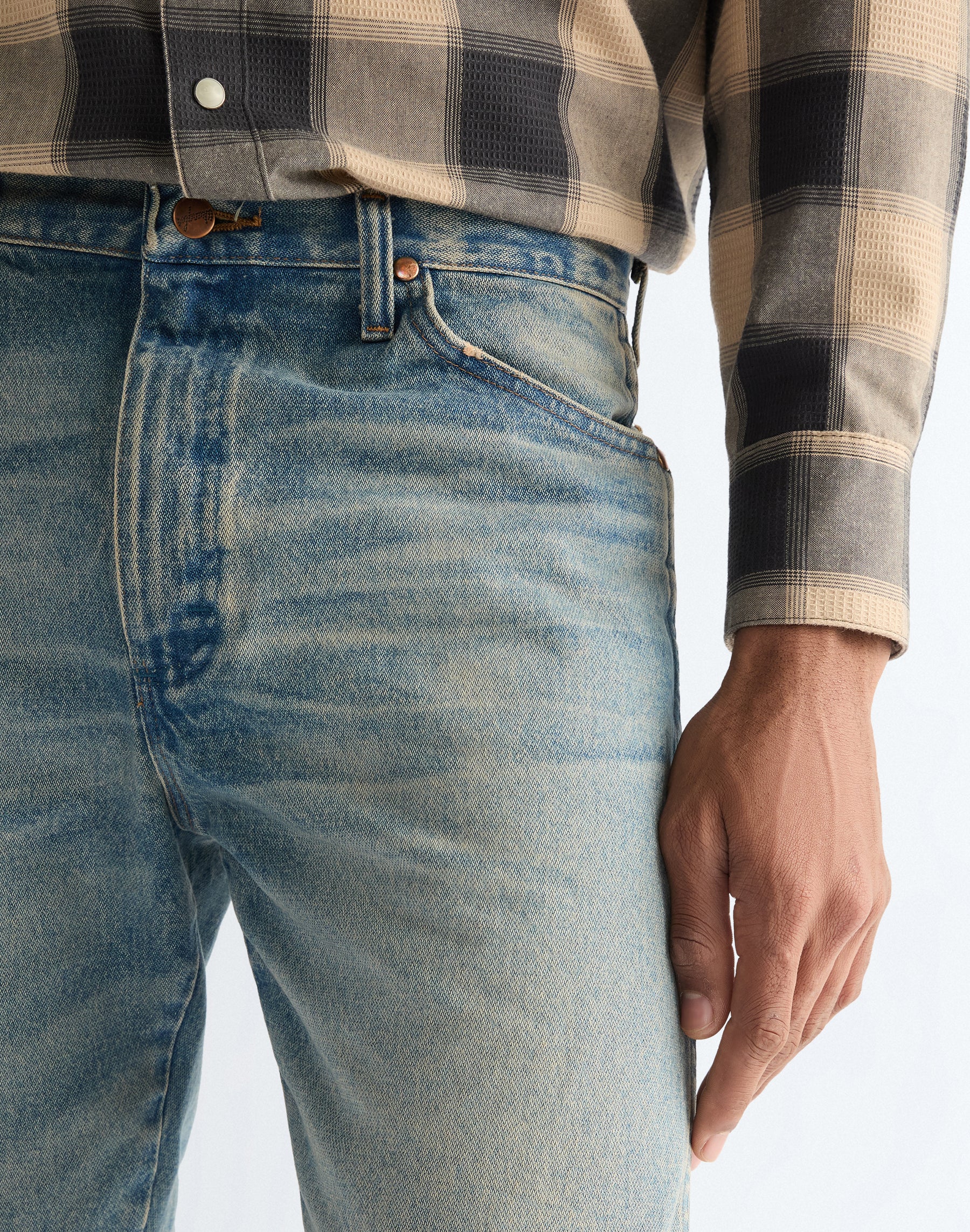 13Mwz en jeans Mudstone Wrangler