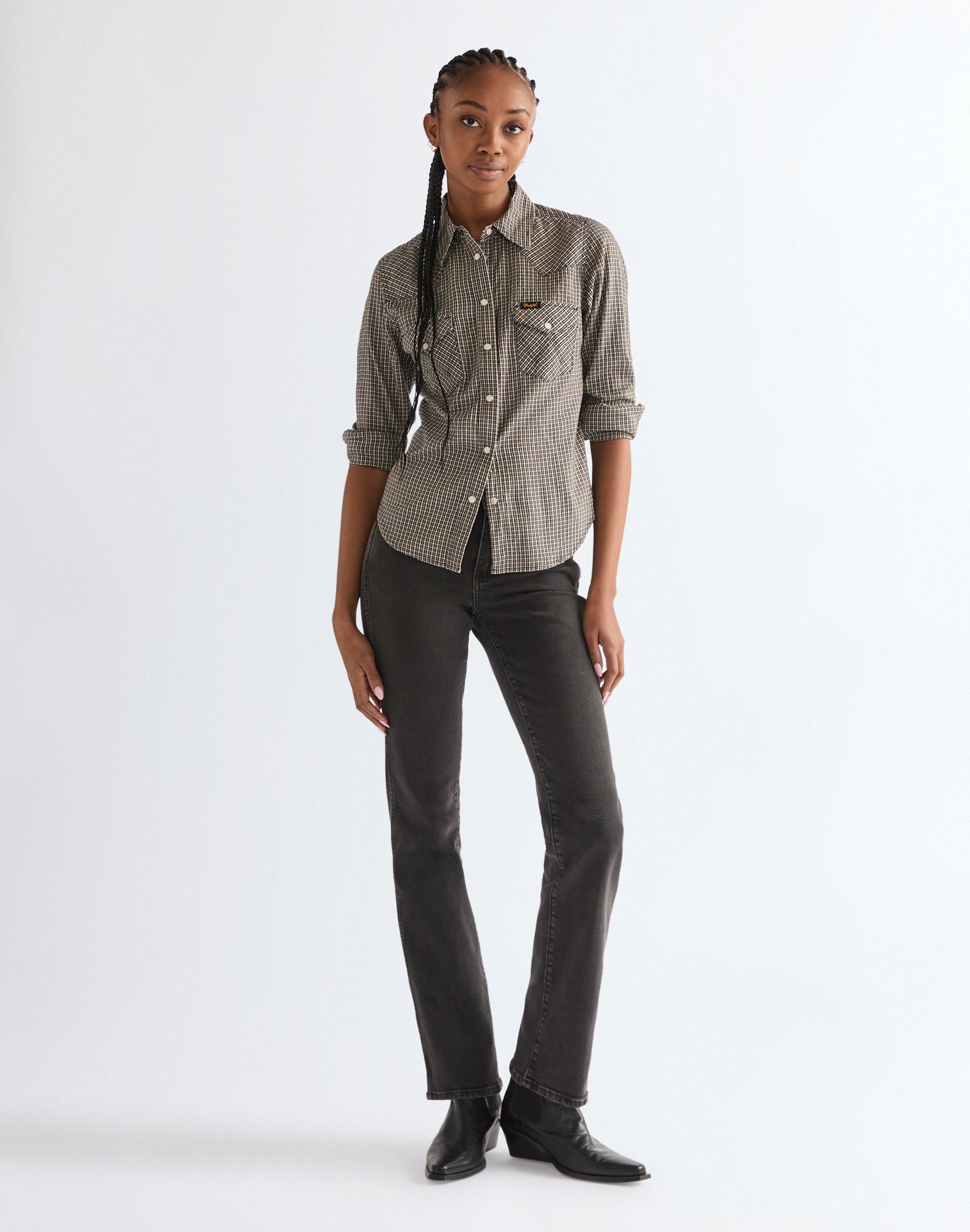 Western noire Chemises Wrangler