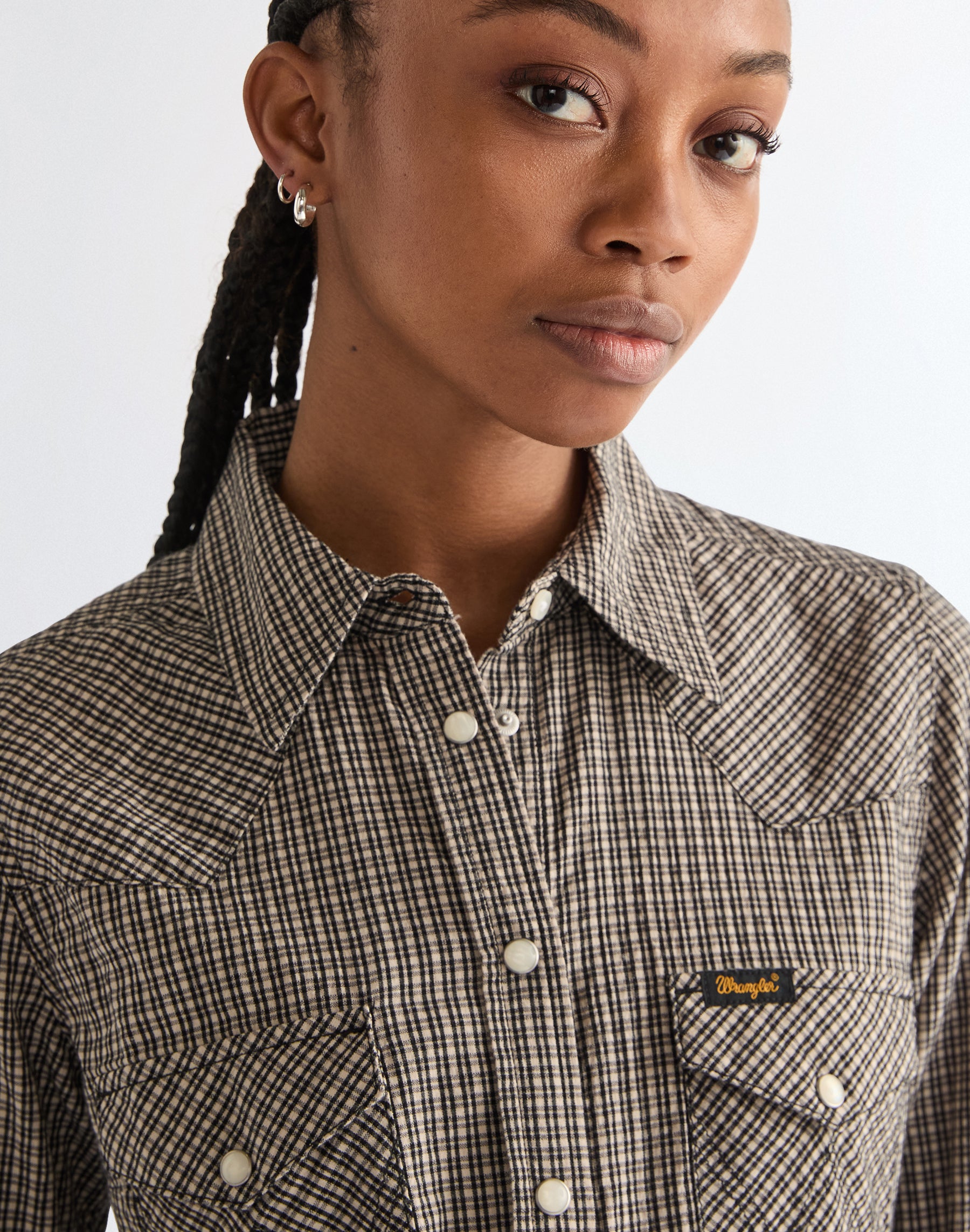 Western noire Chemises Wrangler