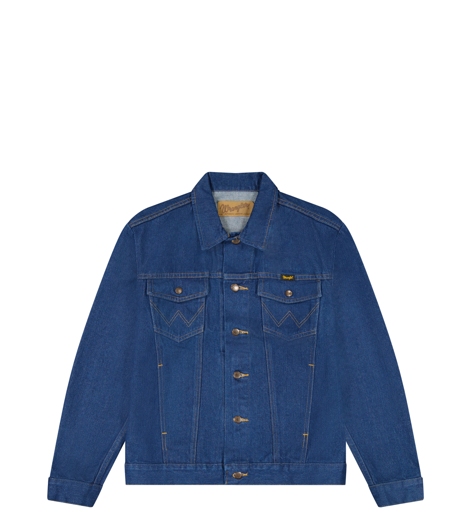 Veste Cowboy Cut en indigo prélavé Vestes Wrangler