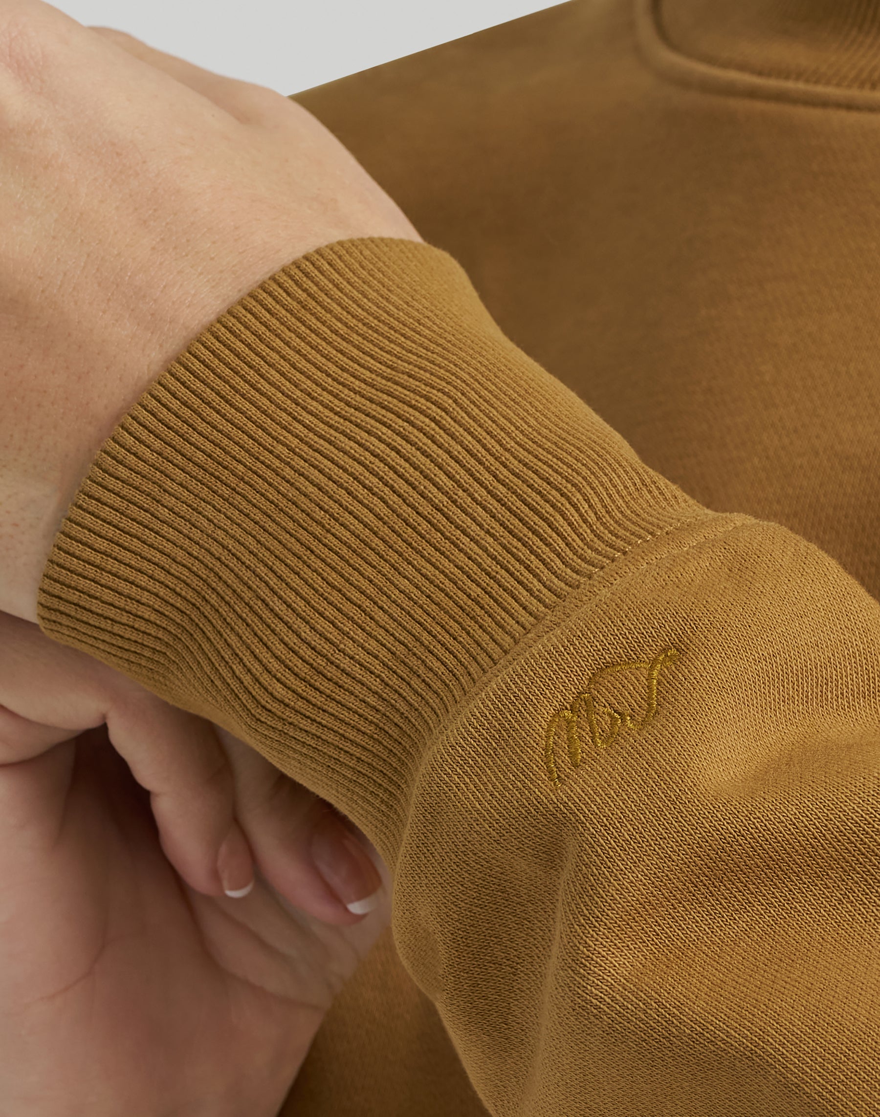 Bon sweat-shirt en jean marron Sweatshirts Wrangler