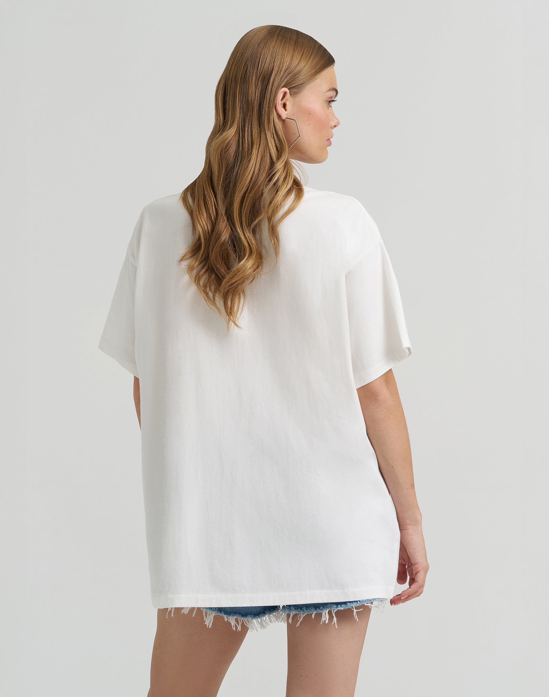 T-shirt Giddy Up en blanc T-shirts Wrangler