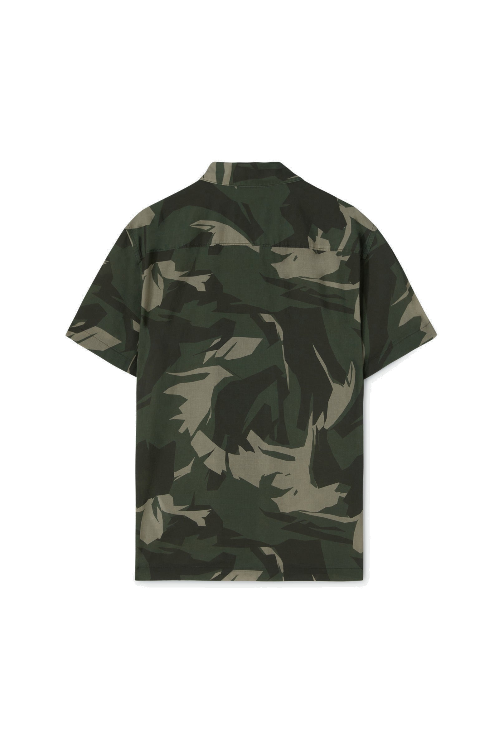 Pierr M/C Shirt in Camouflage Green Chemises GAS   