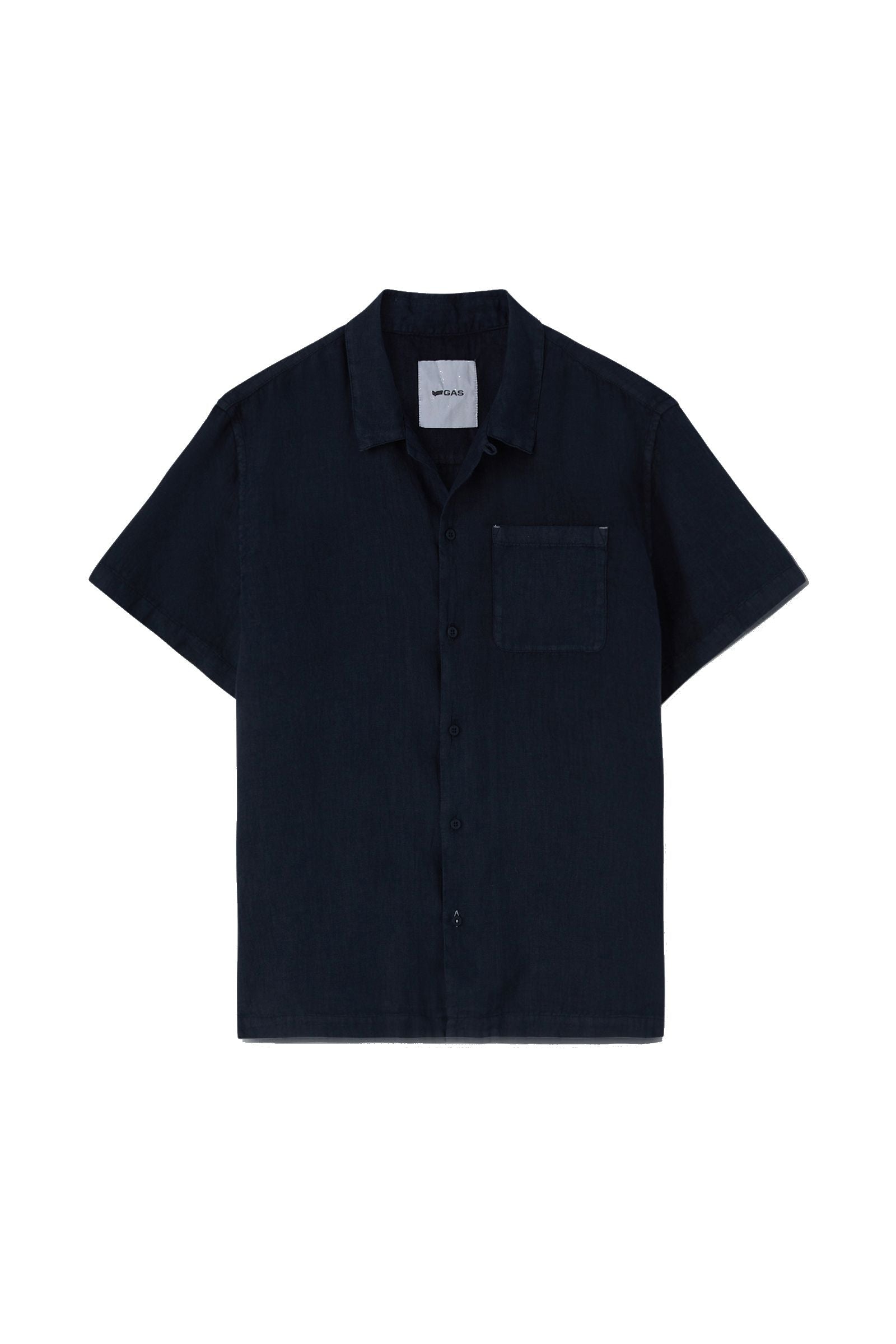 Killian Pk M/C Shirt in Navy Blue Chemises GAS   