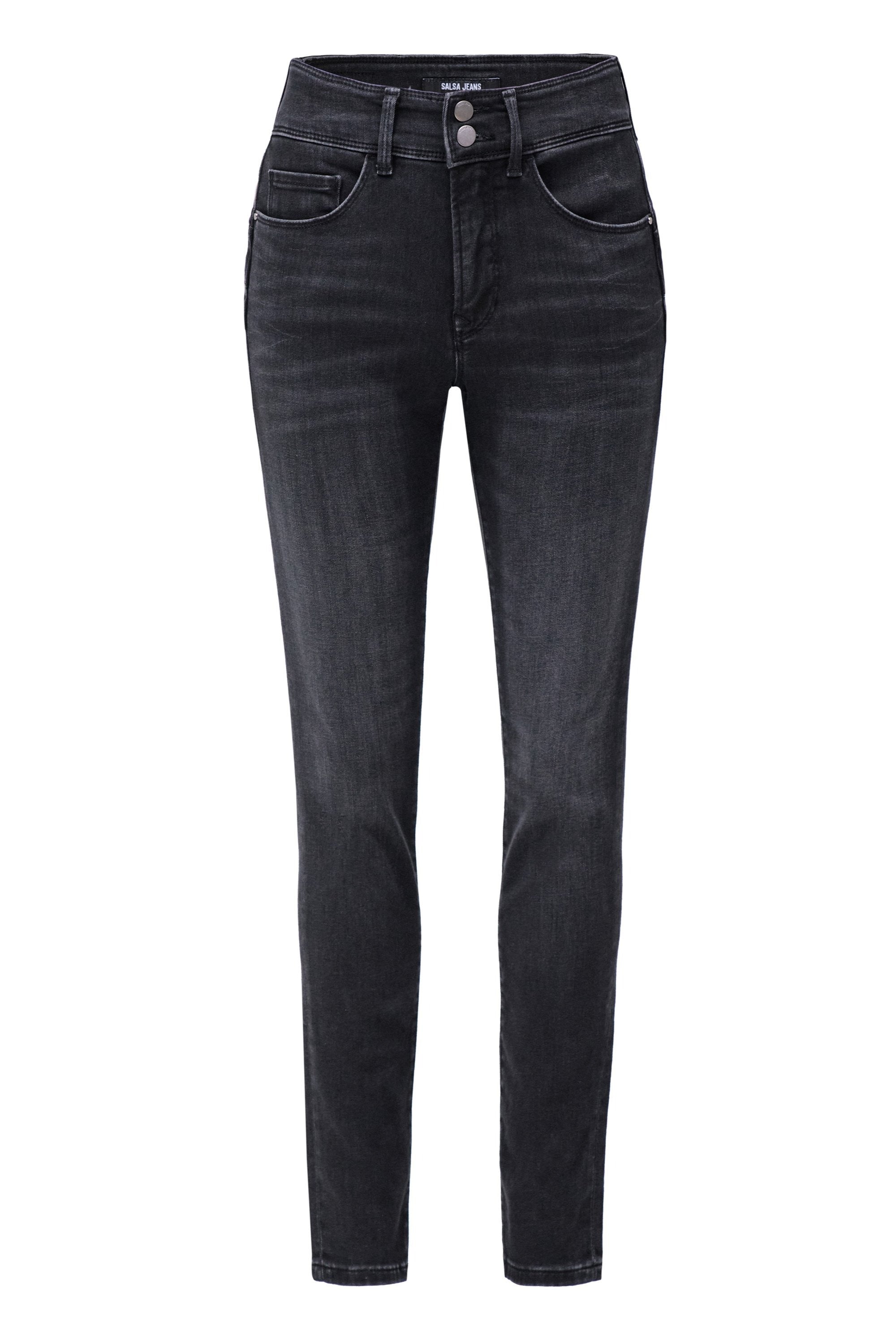 Secret Skinny Push-In en noir Jeans Salsa Jeans