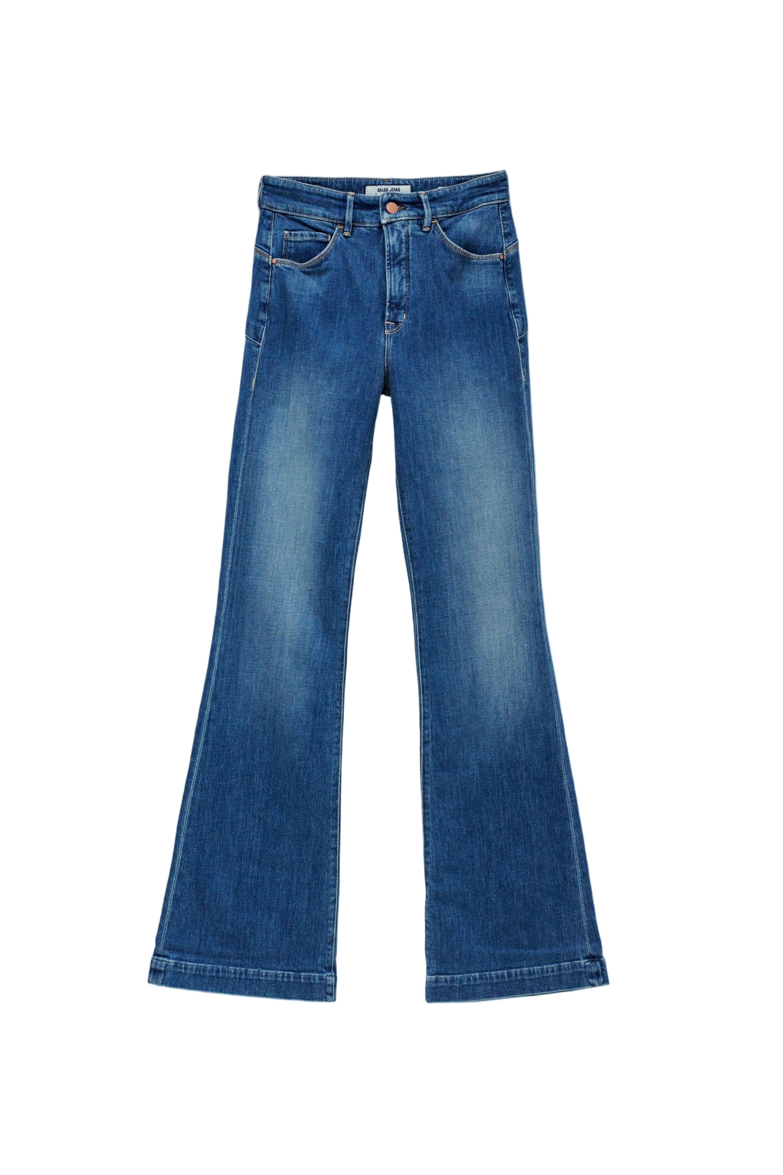 Faith Flare en jean medium wash Salsa Jeans