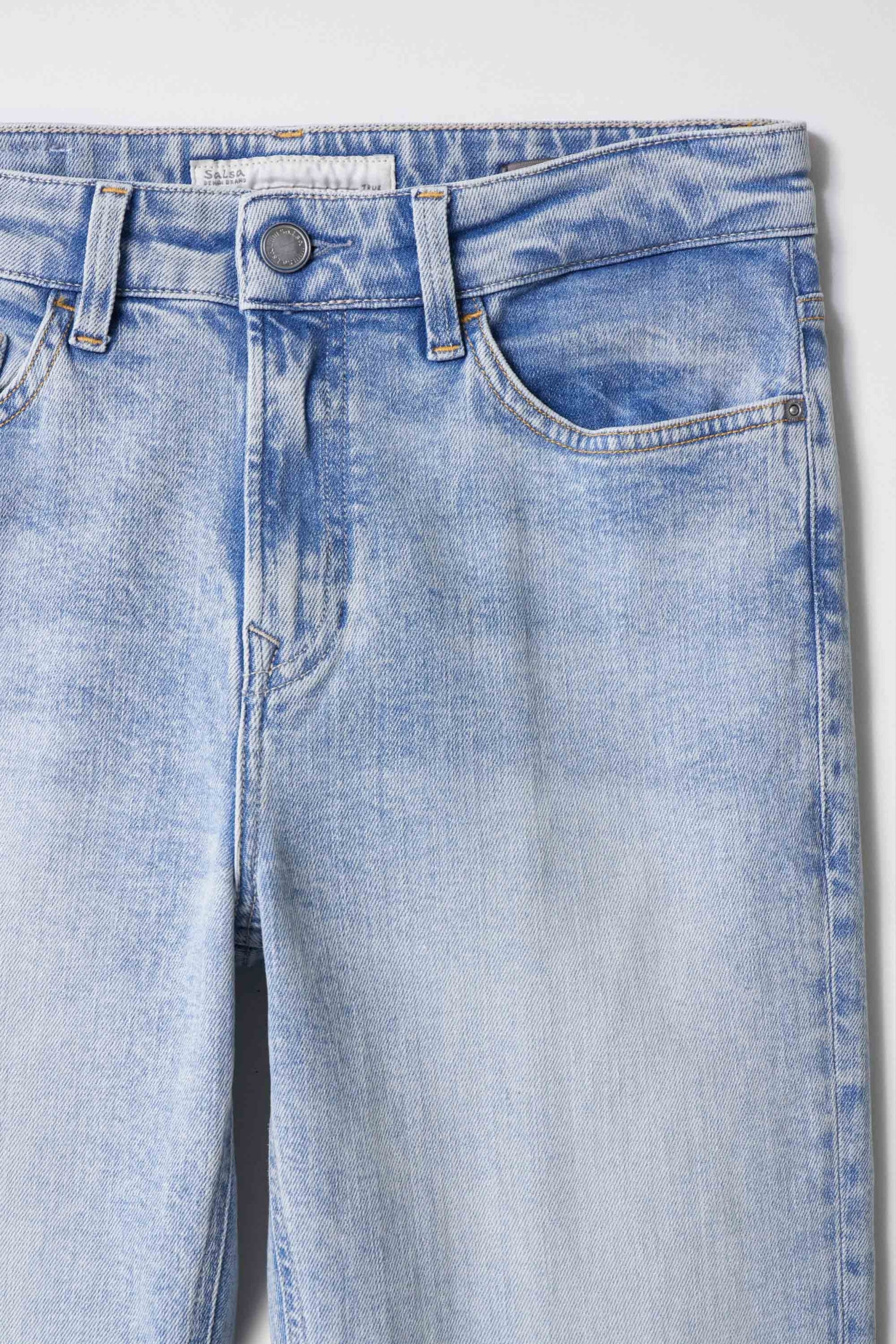 True Cropped Slim Comfort en jeans Light Wash Salsa Jeans